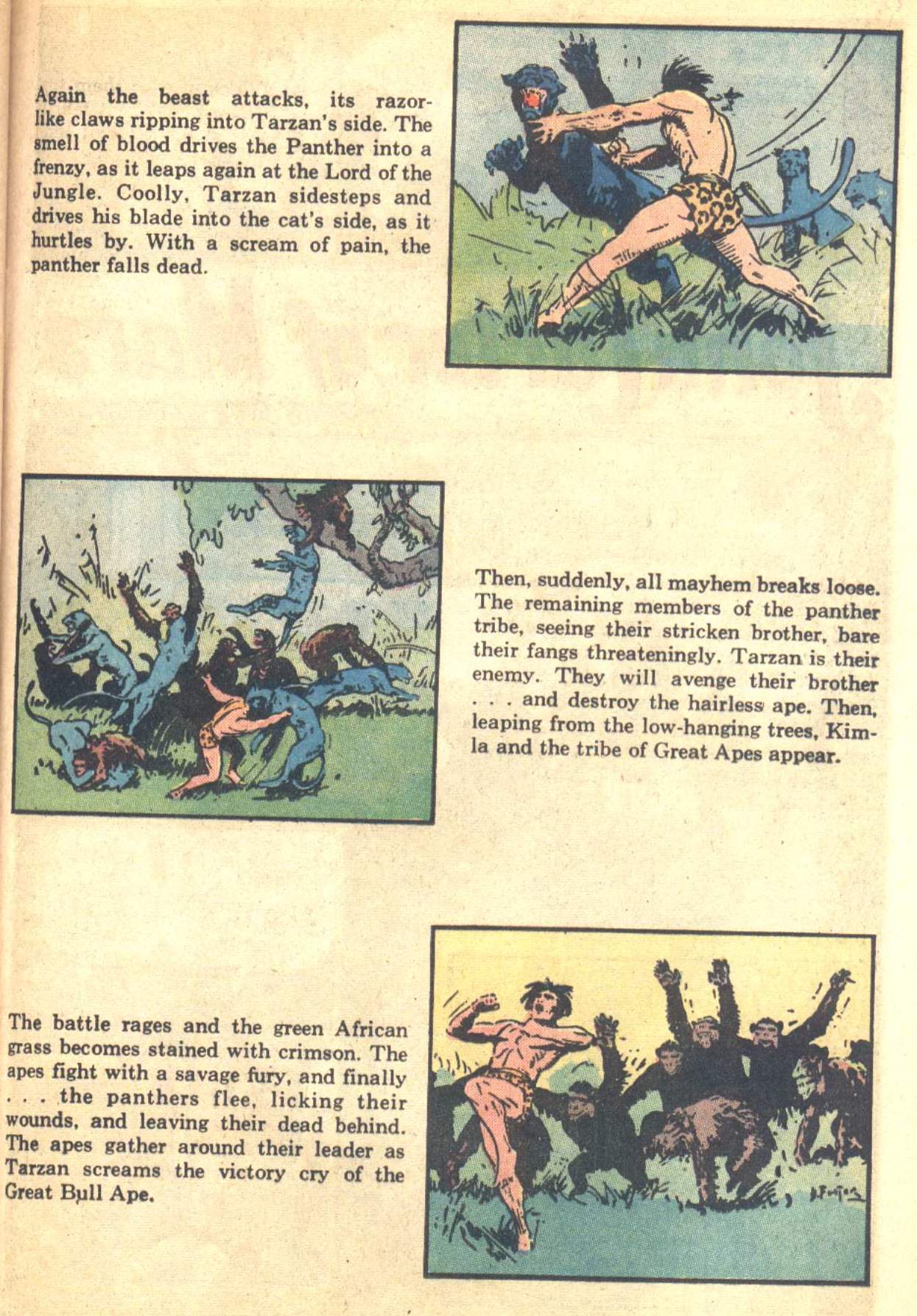 Read online Tarzan (1972) comic -  Issue #209 - 27