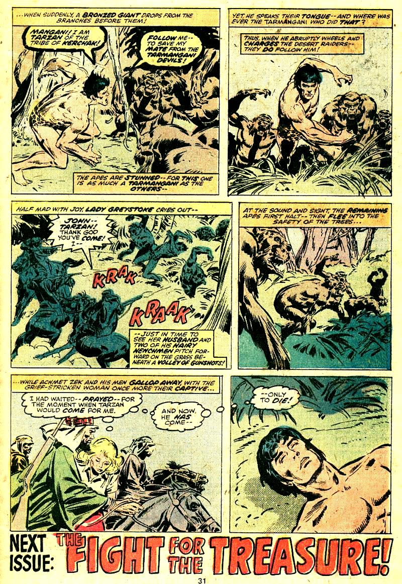 Read online Tarzan (1977) comic -  Issue #6 - 18