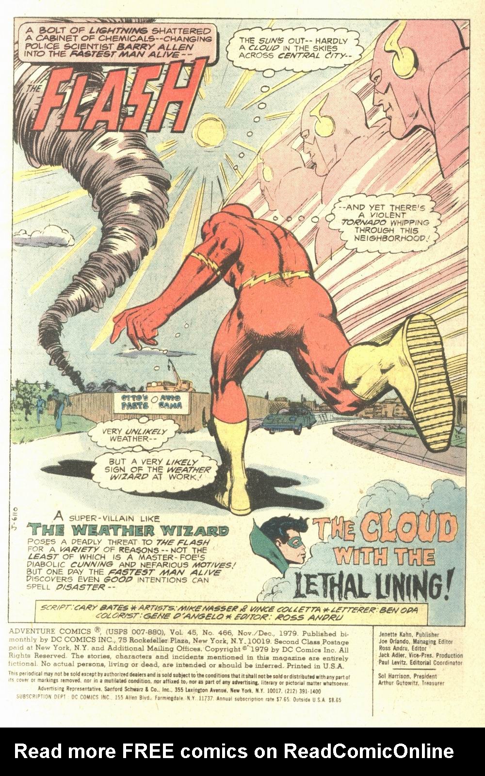 Read online Adventure Comics (1938) comic -  Issue #466 - 2