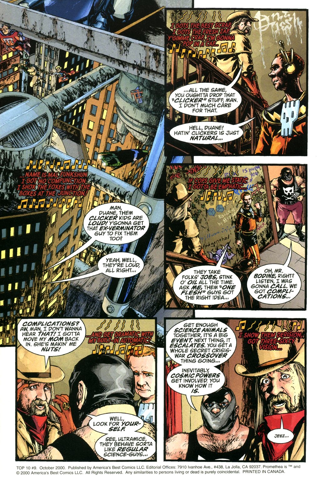 Read online Top 10 comic -  Issue #9 - 2