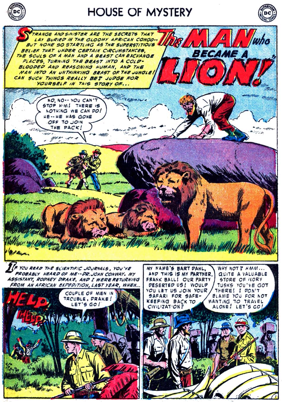 Read online House of Mystery (1951) comic -  Issue #29 - 28