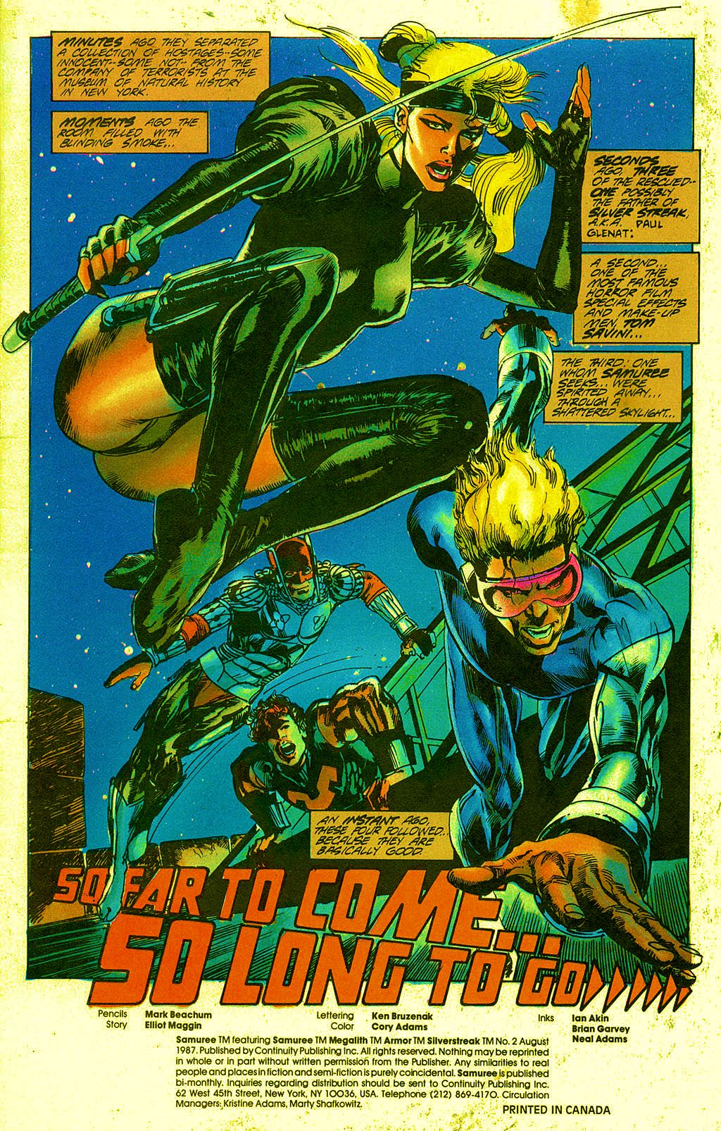 Read online Samuree comic -  Issue #2 - 2