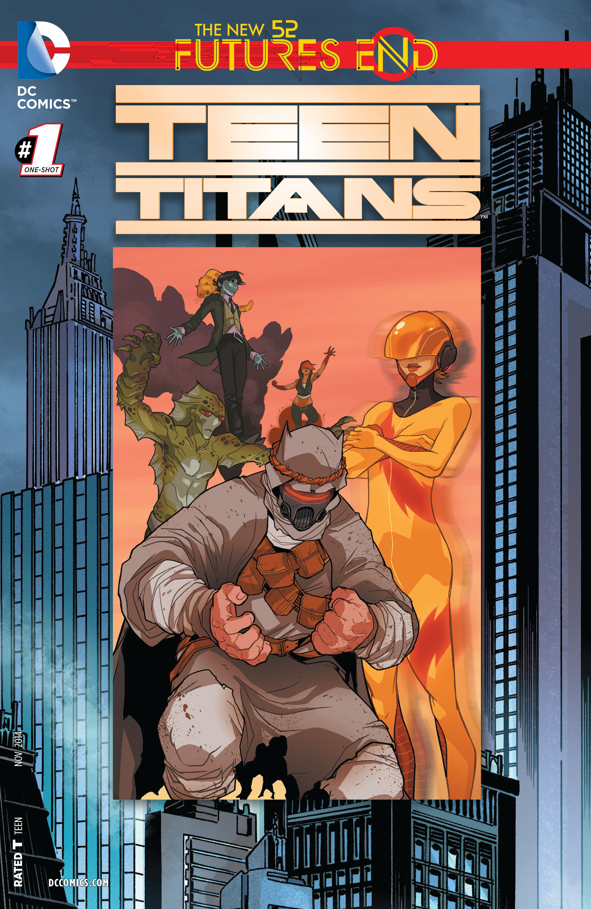 Read online Teen Titans: Futures End comic -  Issue #1 - 1