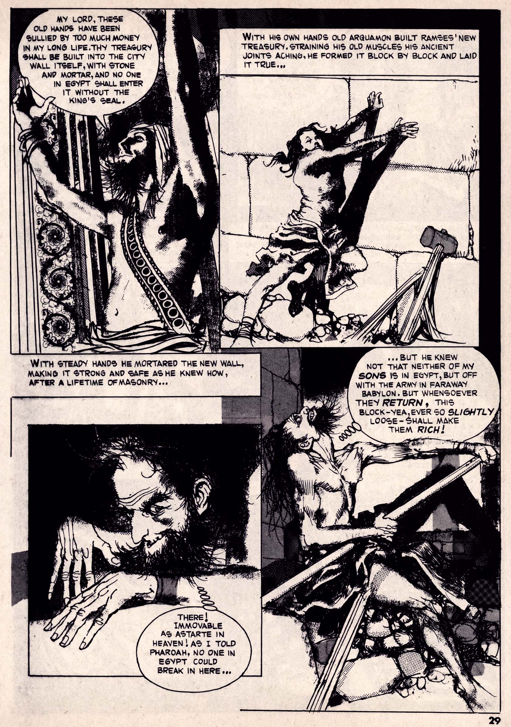 Read online Vampirella (1969) comic -  Issue #13 - 29