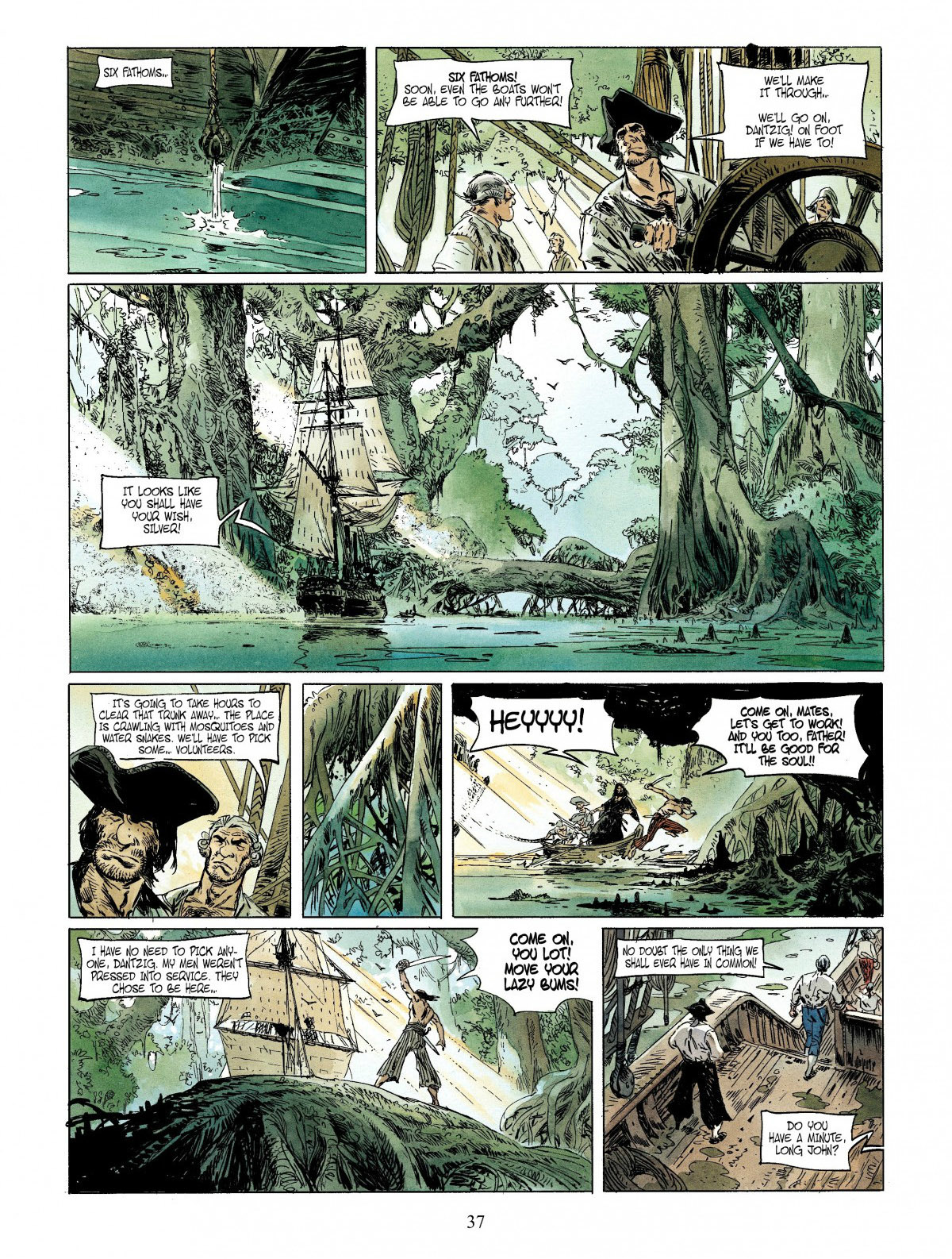 Read online Long John Silver comic -  Issue #3 - 36