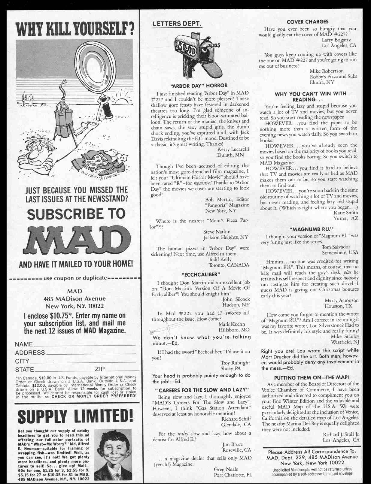 Read online MAD comic -  Issue #229 - 4