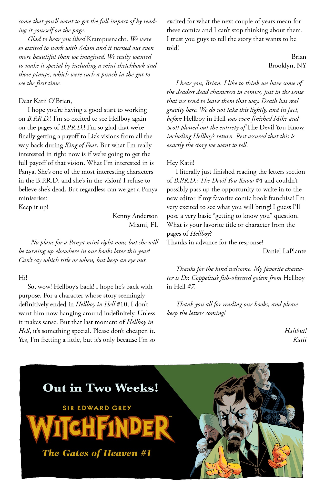 Read online B.P.R.D. The Devil You Know comic -  Issue #6 - 26