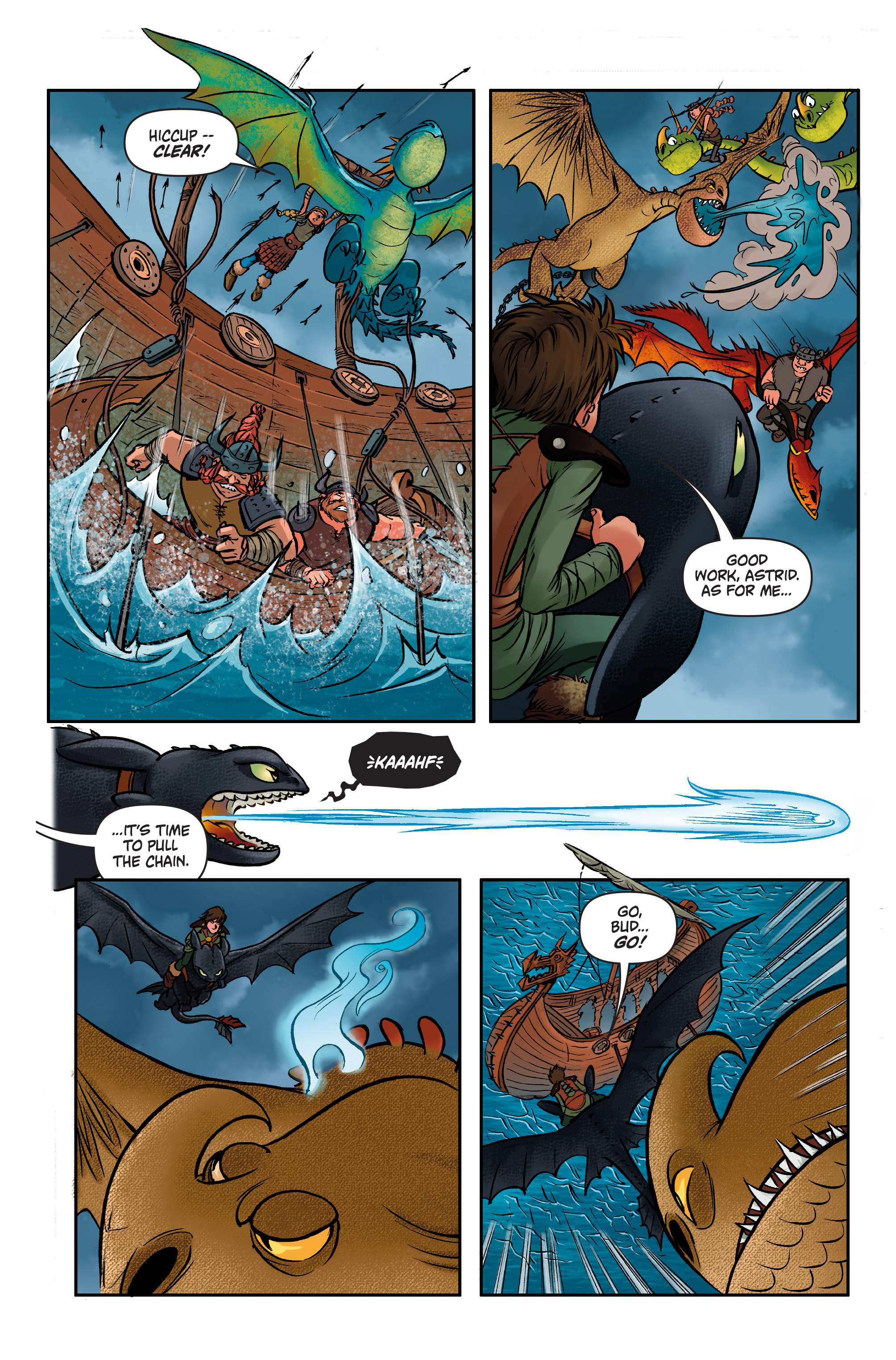 Read online DreamWorks Dragons: Defenders of Berk Collection: Fire & Ice comic -  Issue # TPB - 39