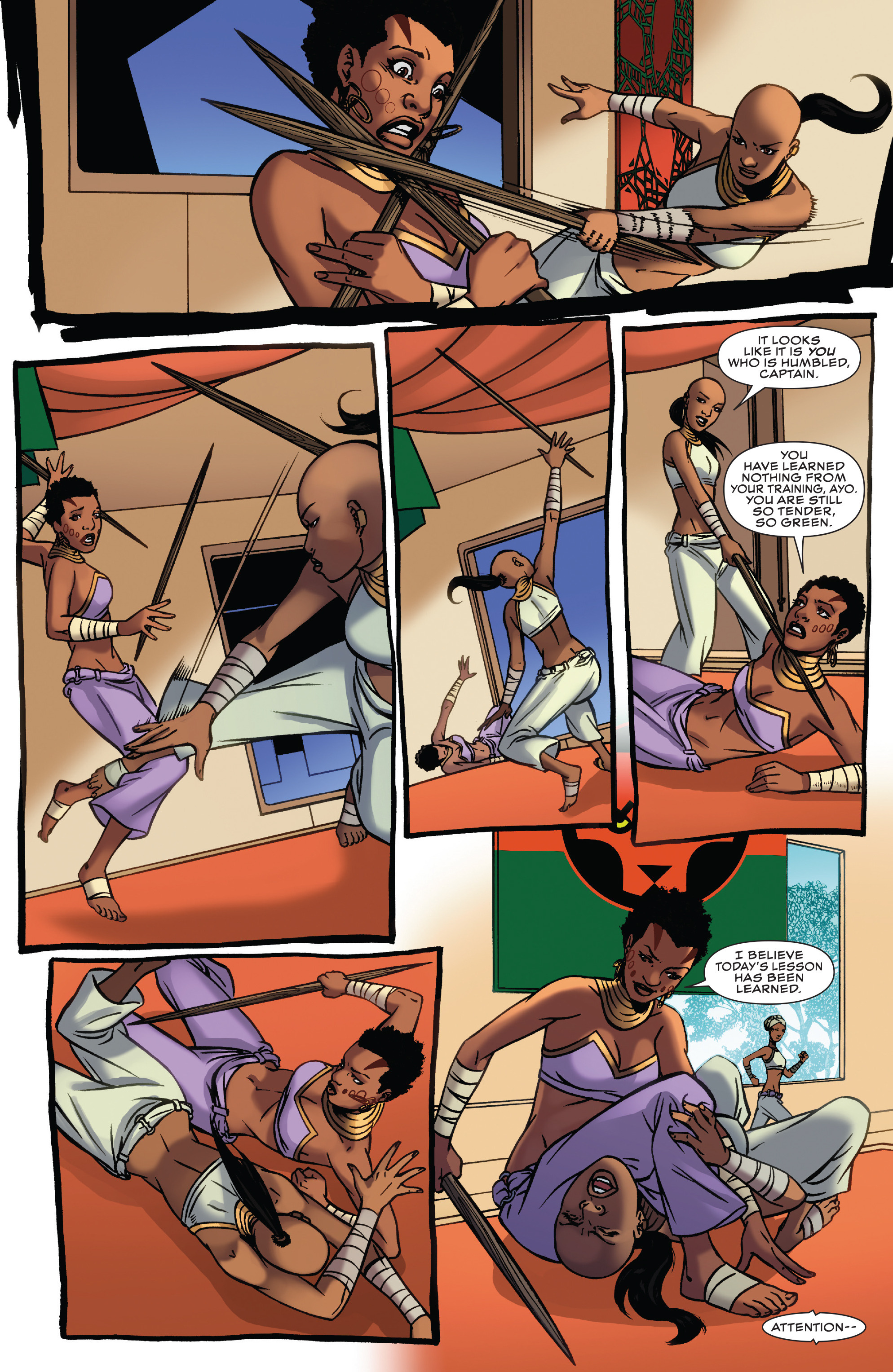 Read online Black Panther: World of Wakanda comic -  Issue #1 - 11
