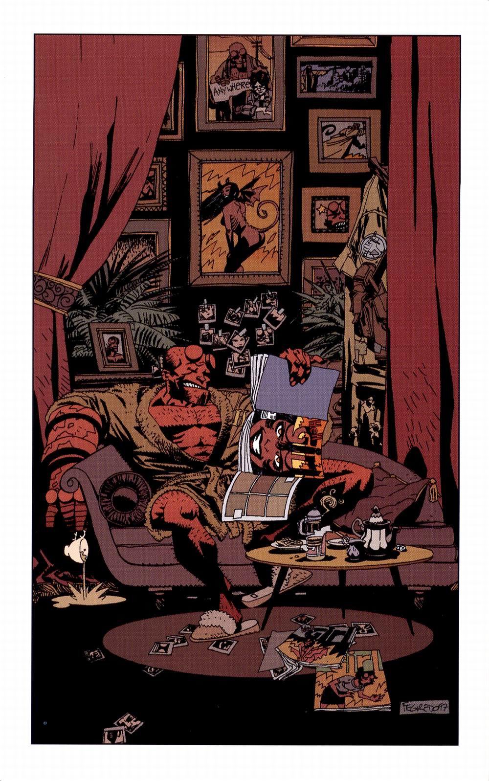 Read online Hellboy: The Chained Coffin and Others comic -  Issue # Full - 133