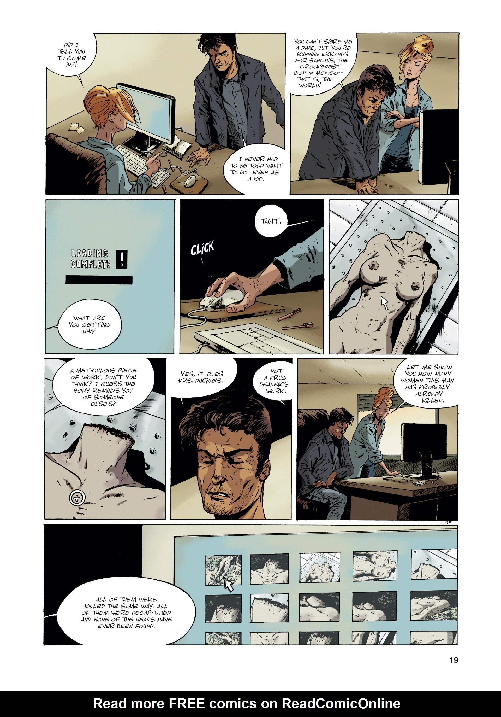 Read online Interpol comic -  Issue #1 - 19