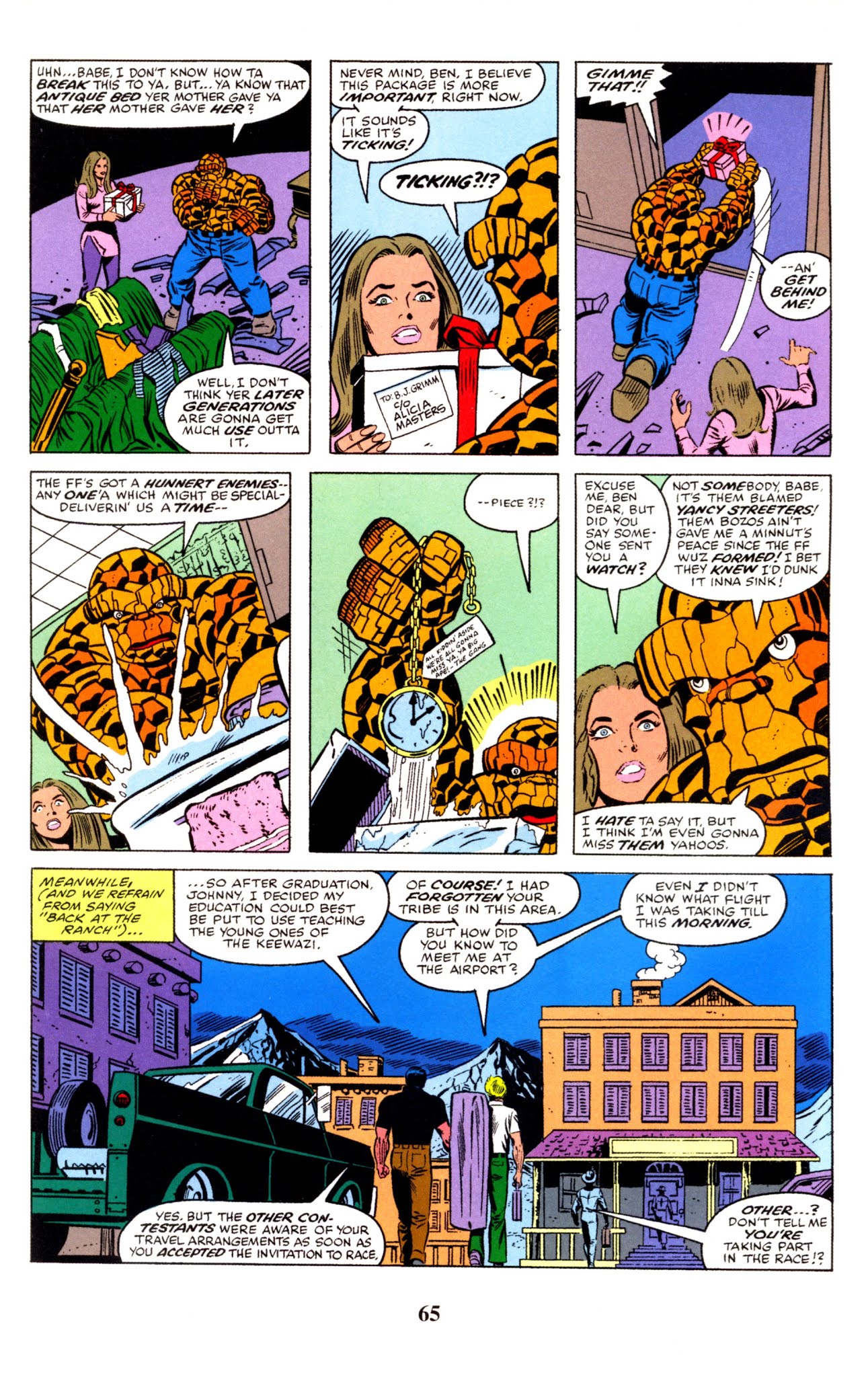 Read online Fantastic Four Visionaries: George Perez comic -  Issue # TPB 2 (Part 1) - 65