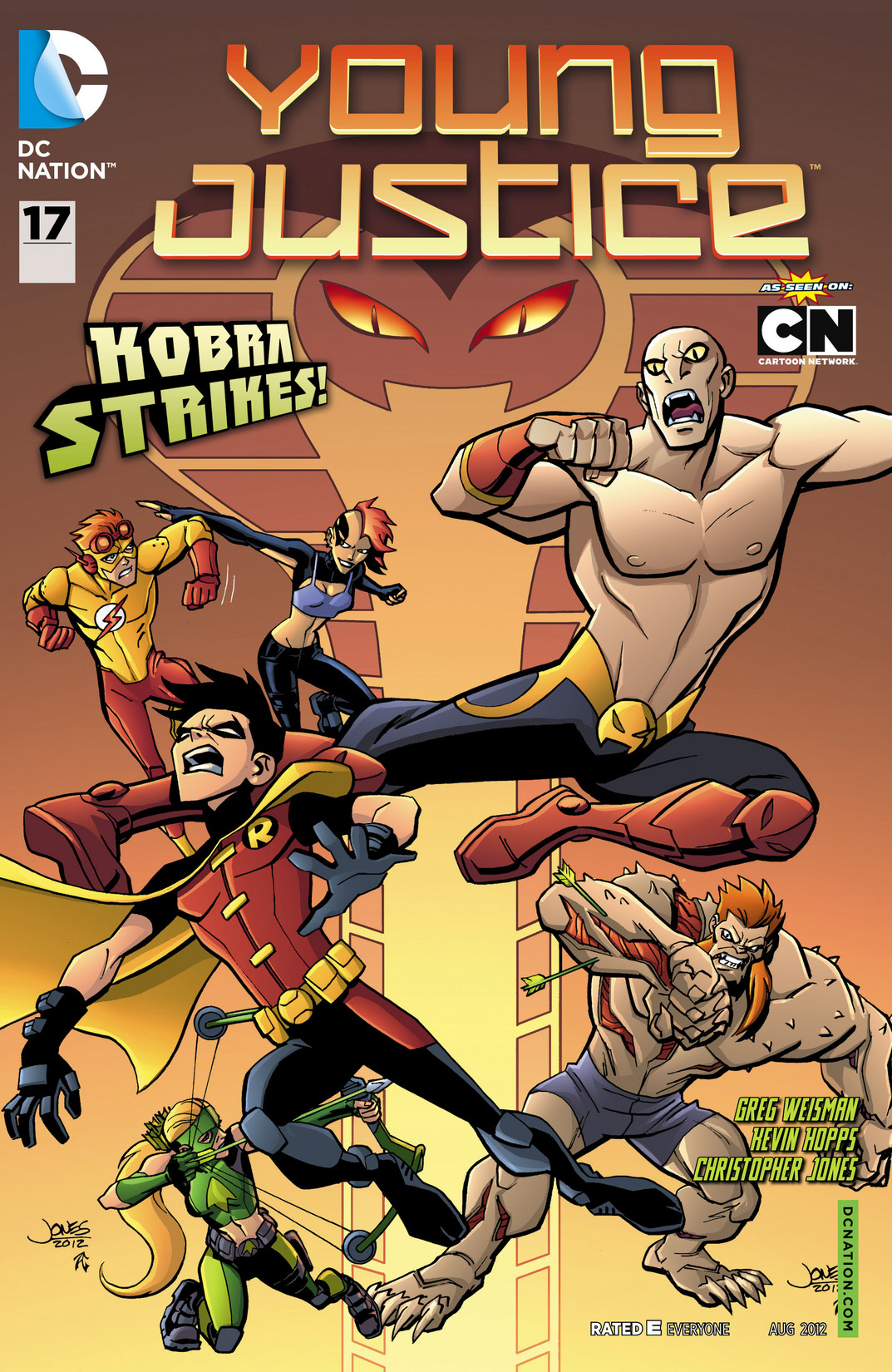 Read online Young Justice (2011) comic -  Issue #17 - 1