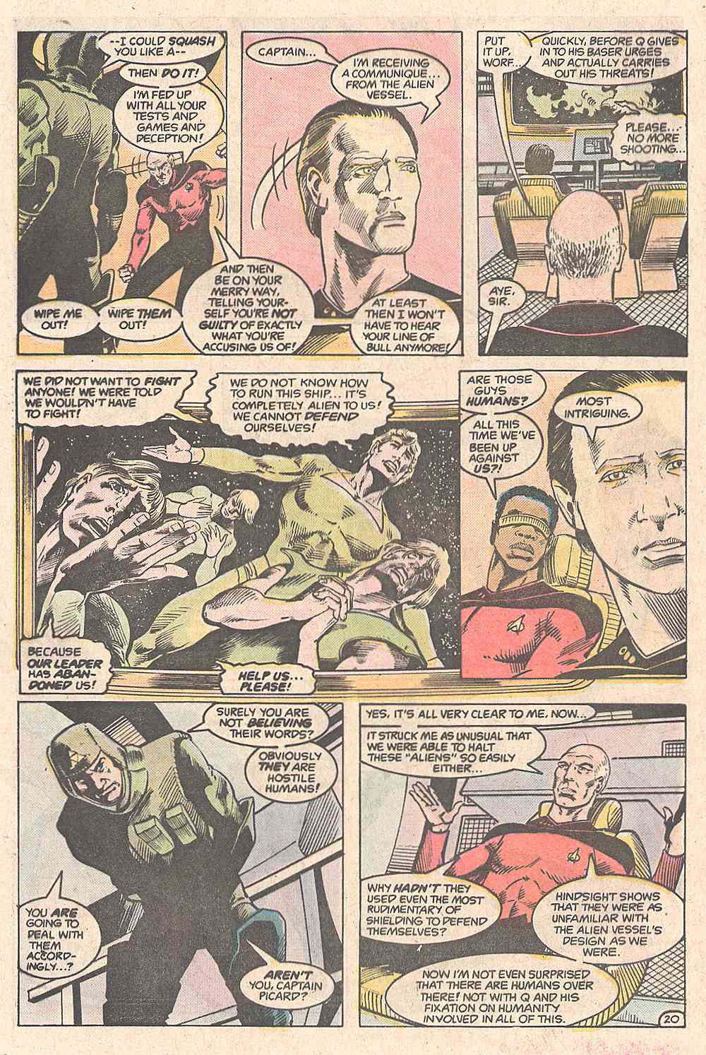 Read online Star Trek: The Next Generation (1988) comic -  Issue #3 - 21