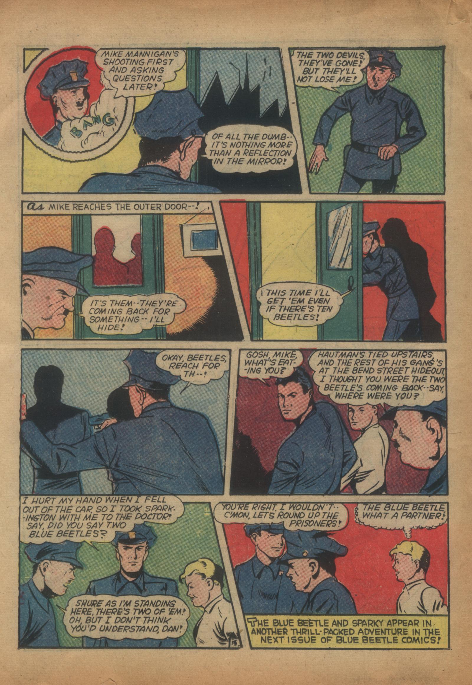 Read online The Blue Beetle comic -  Issue #15 - 34