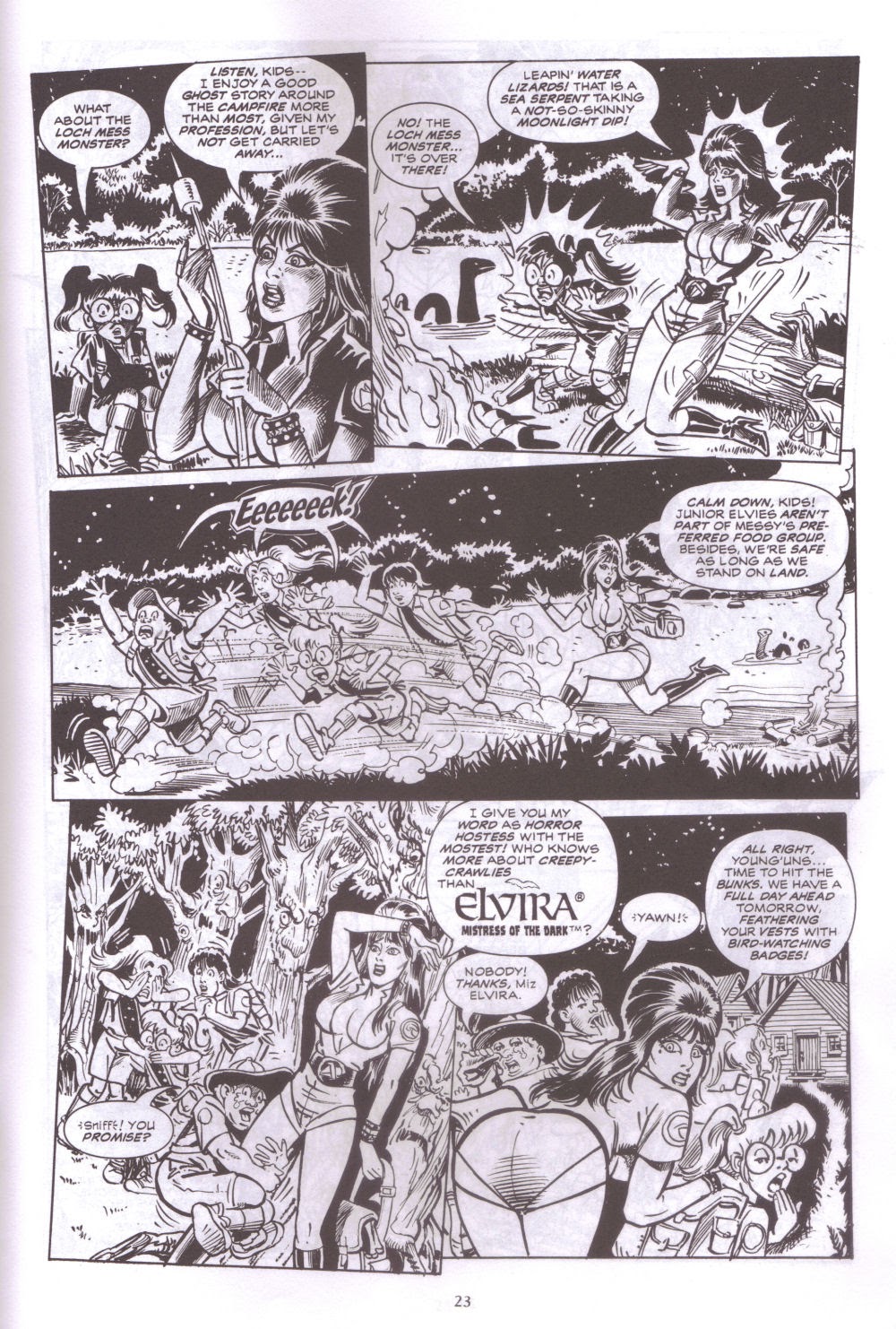 Read online Elvira, Mistress of the Dark comic -  Issue #155 - 20