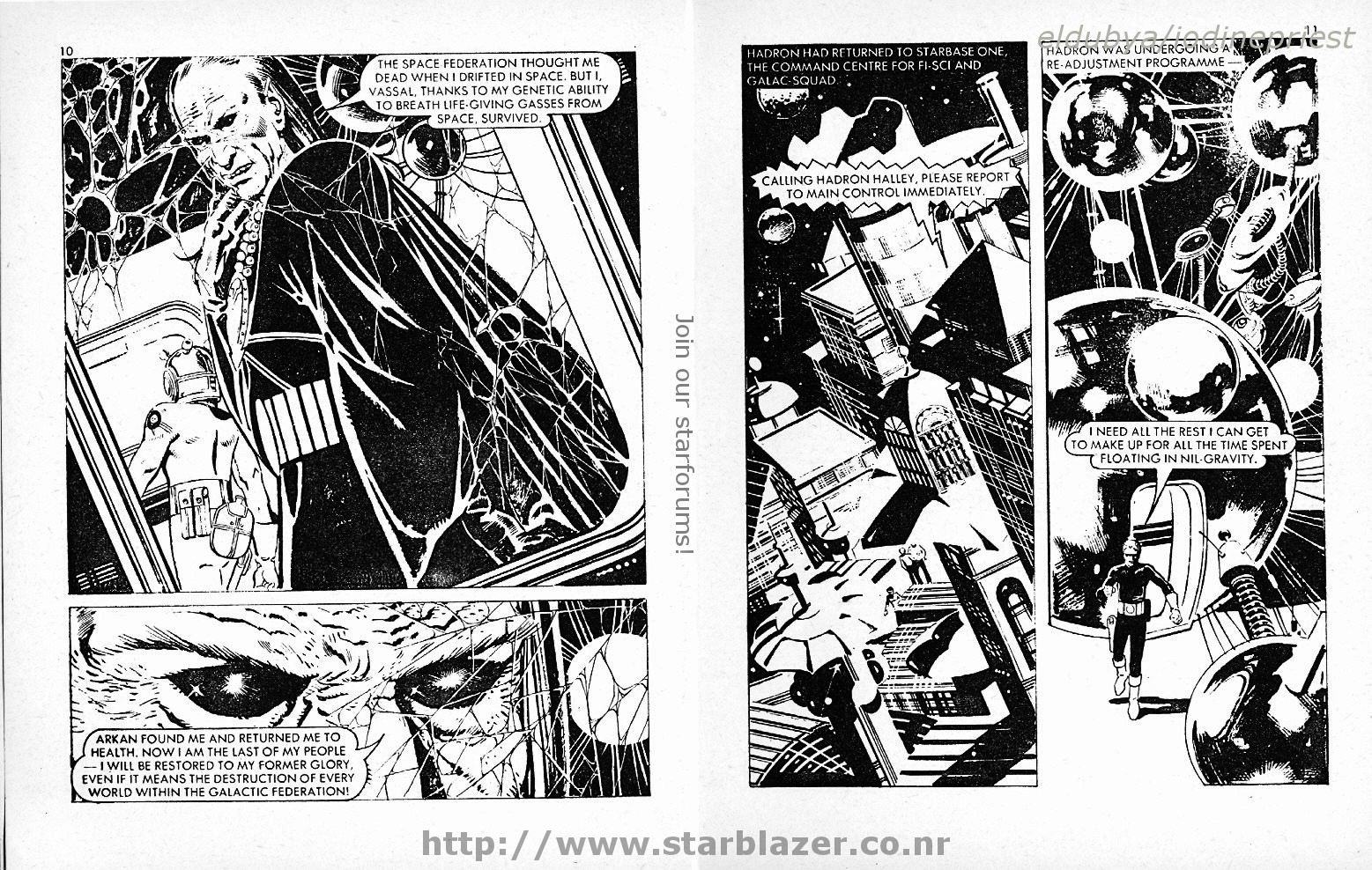 Read online Starblazer comic -  Issue #130 - 7