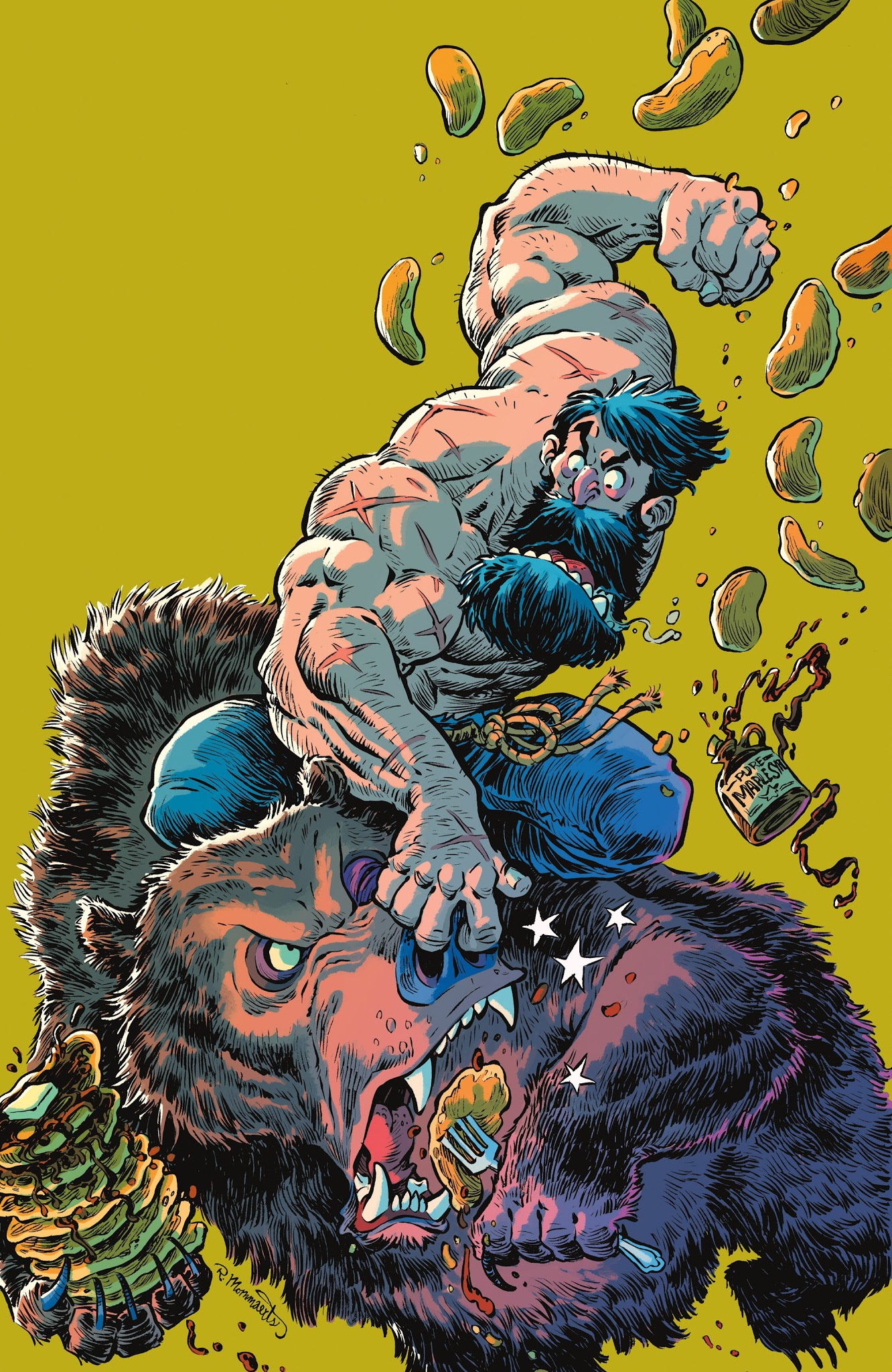 Read online Shirtless Bear-Fighter! comic -  Issue #4 - 28