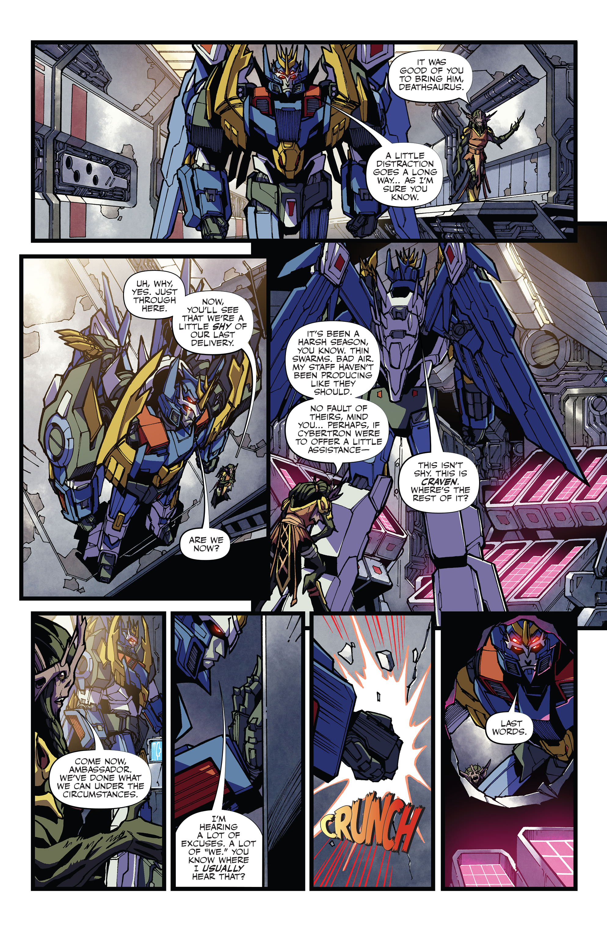 Read online Transformers: Galaxies comic -  Issue #5 - 14