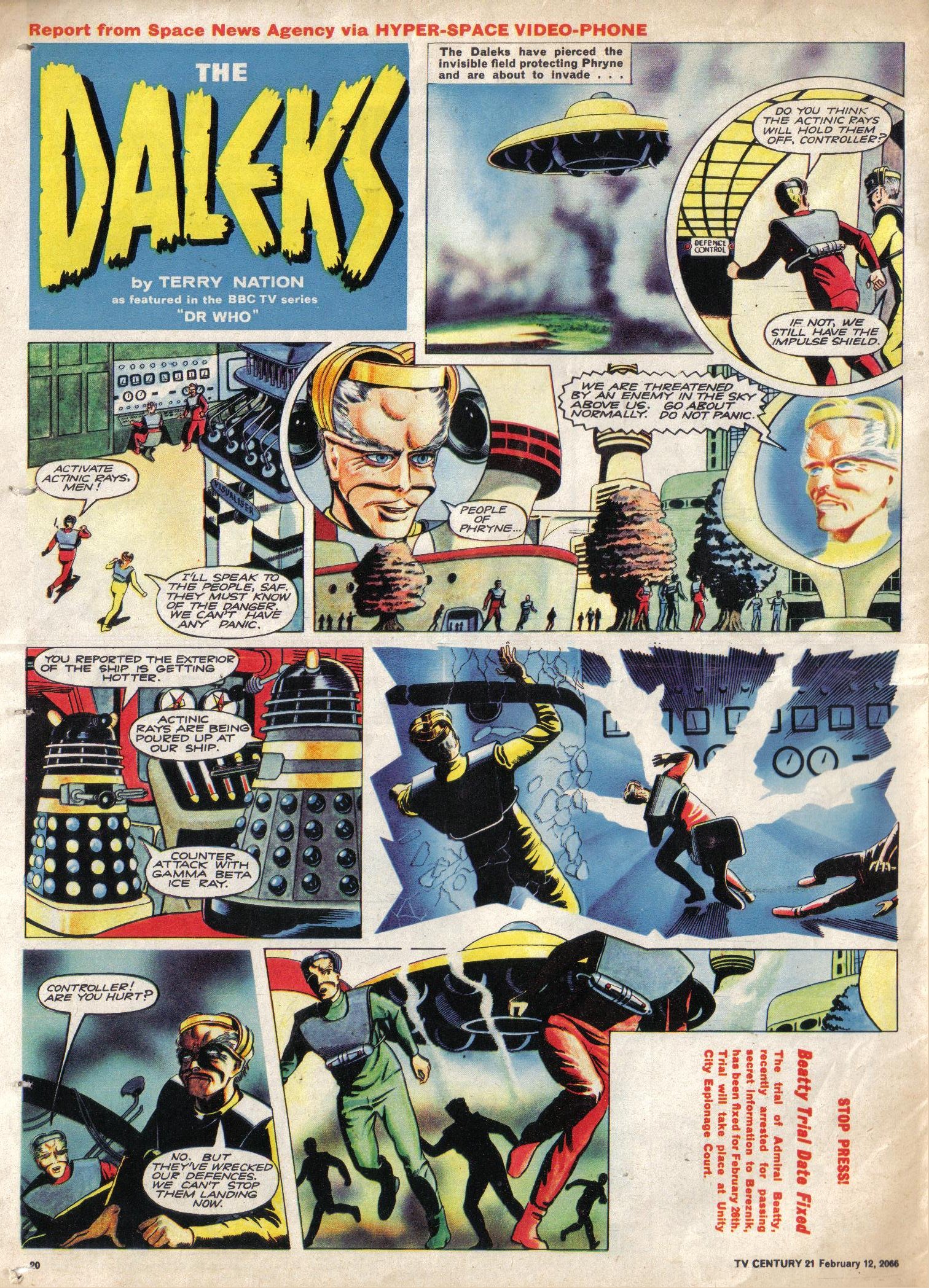 Read online TV Century 21 (TV 21) comic -  Issue #56 - 19