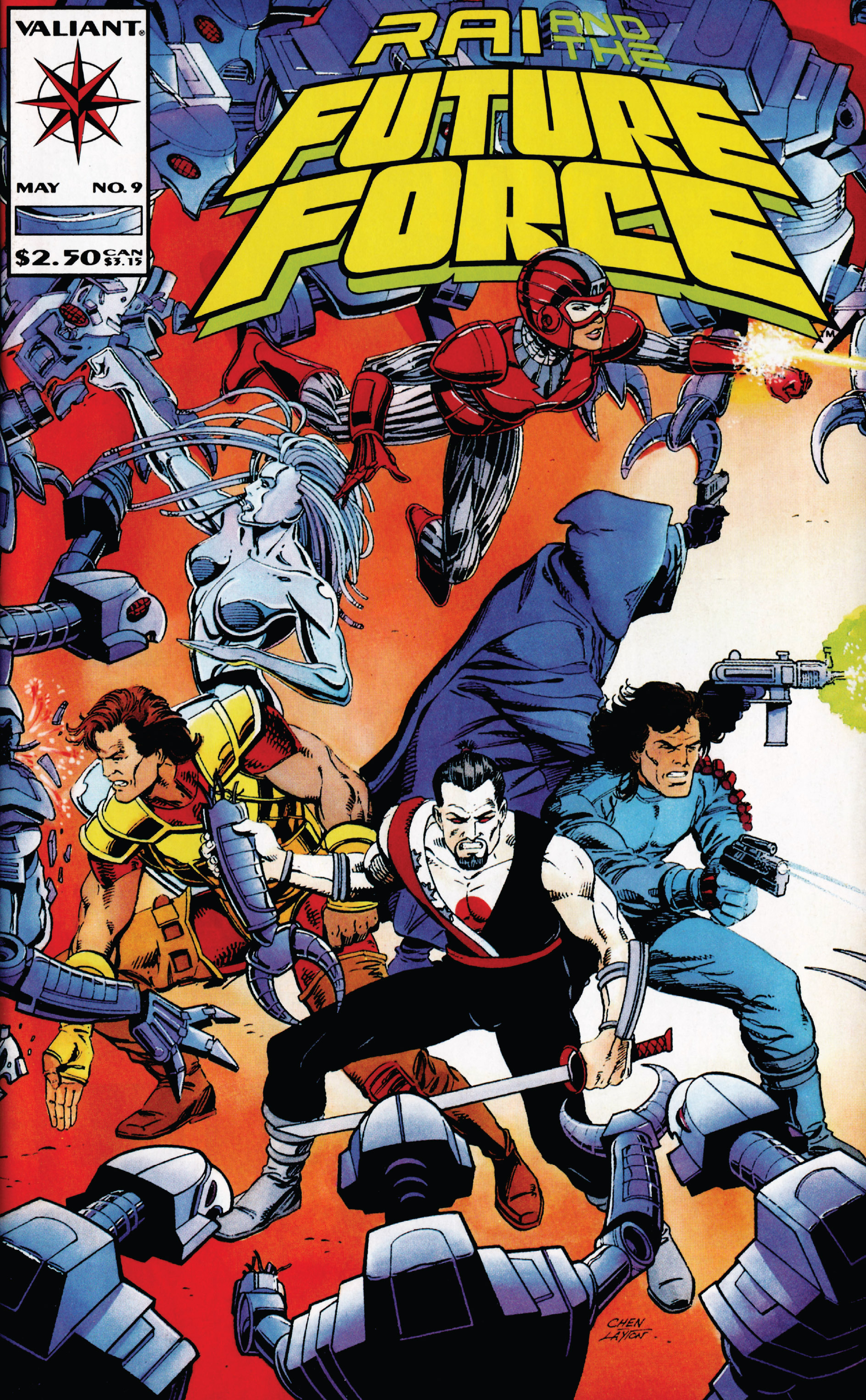Read online Rai (1992) comic -  Issue #9 - 1