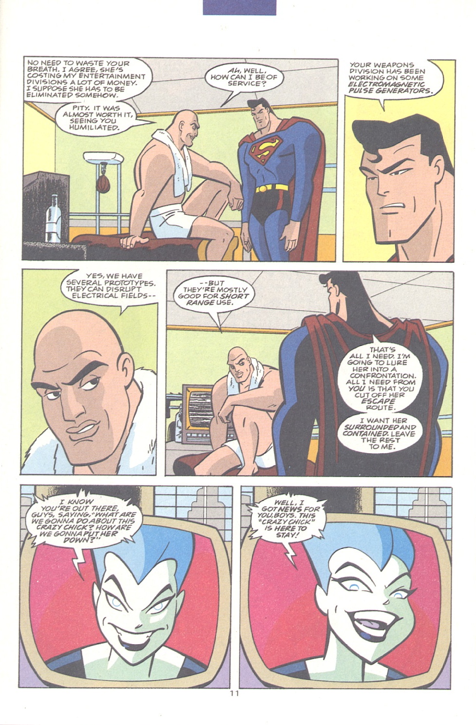 Read online Superman Adventures comic -  Issue #5 - 12