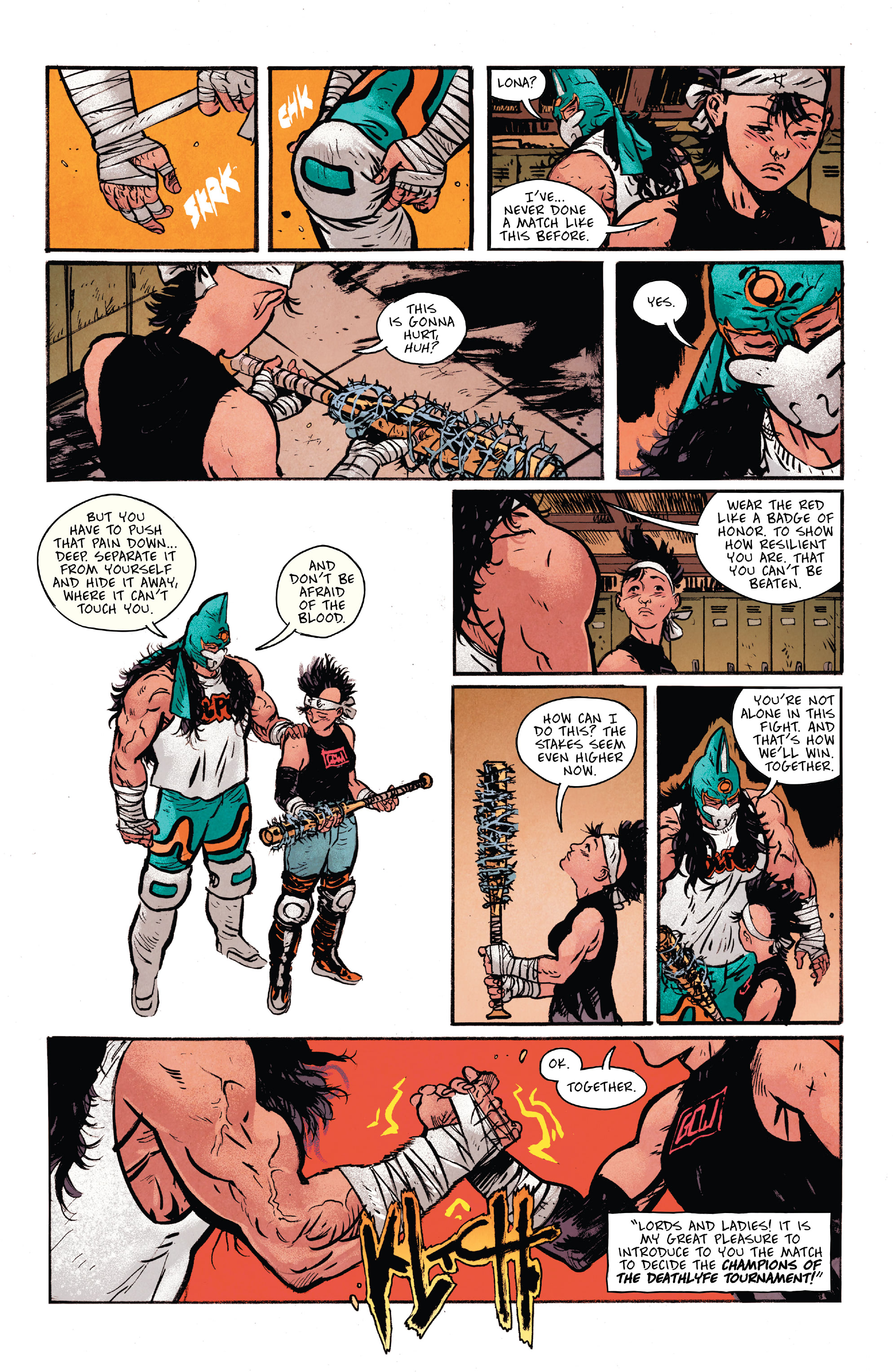 Read online Do a Powerbomb comic -  Issue #5 - 5