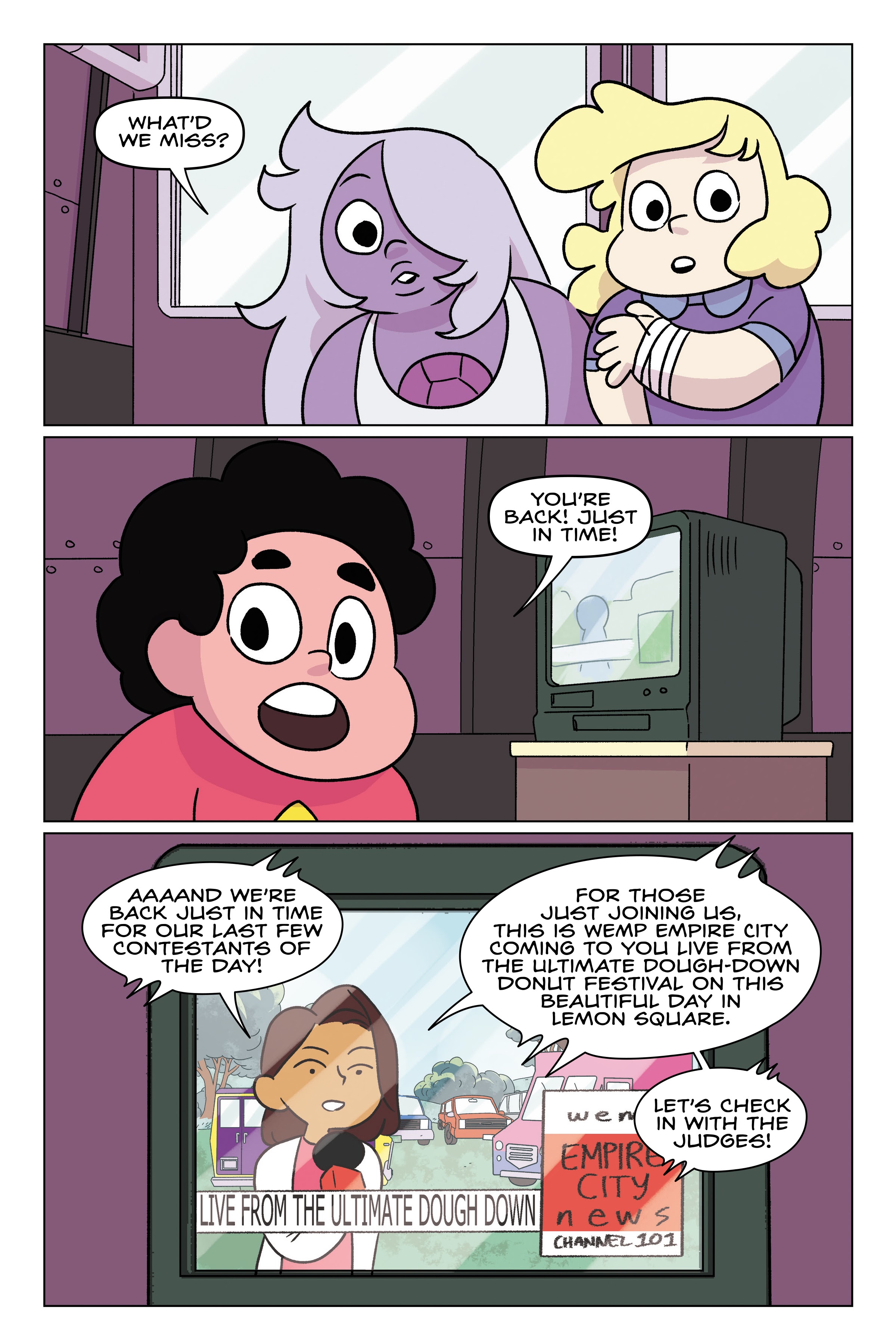 Read online Steven Universe: Ultimate Dough-Down comic -  Issue # TPB - 91