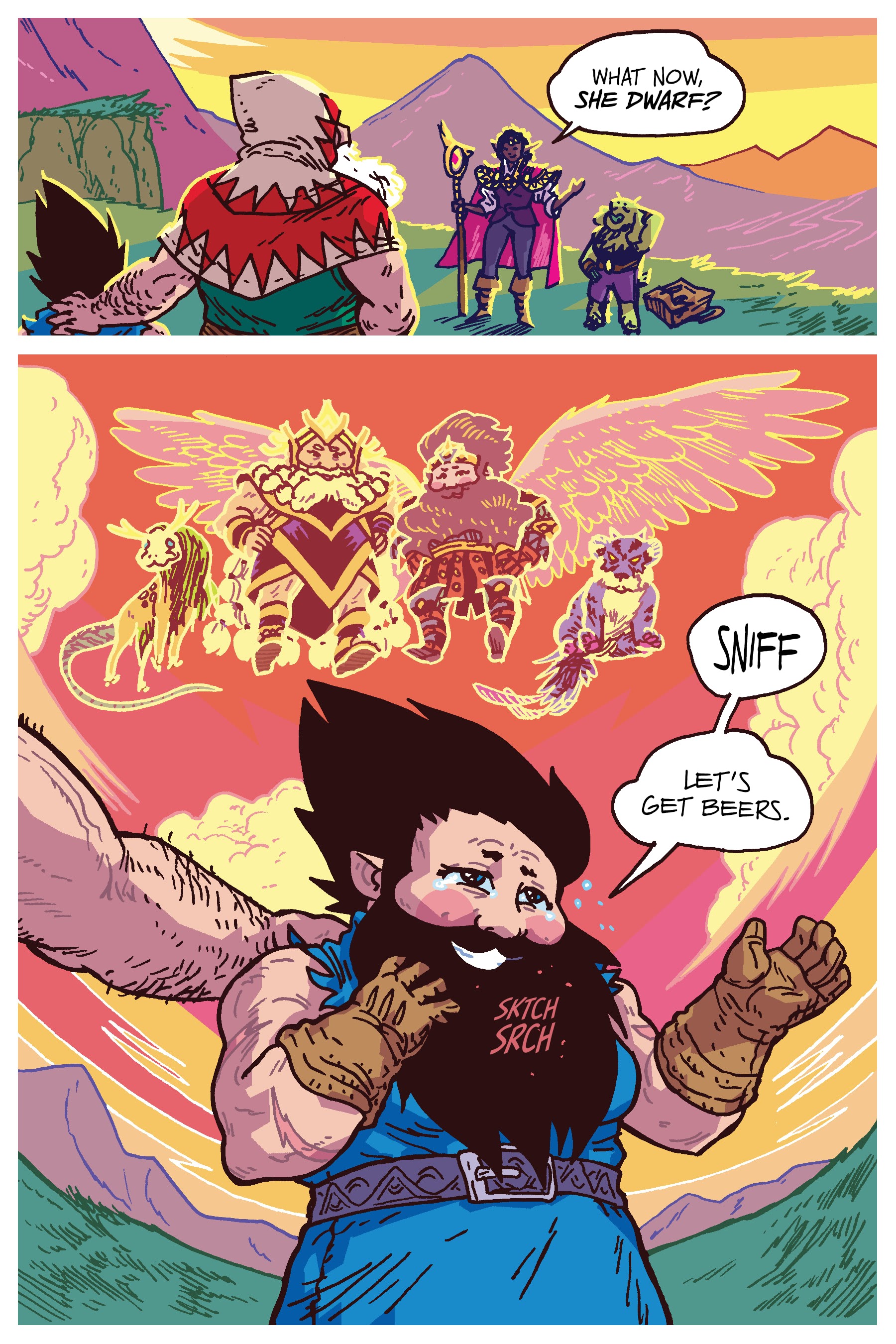 Read online The Savage Beard of She Dwarf comic -  Issue # TPB (Part 2) - 54