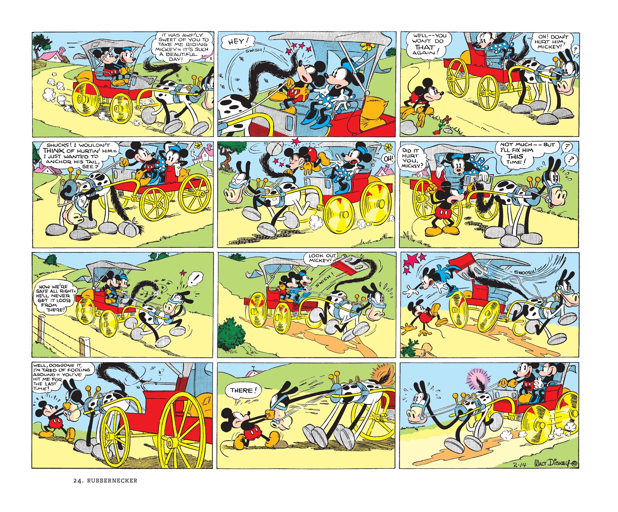 Read online Walt Disney's Mickey Mouse Color Sundays comic -  Issue # TPB 1 (Part 1) - 24