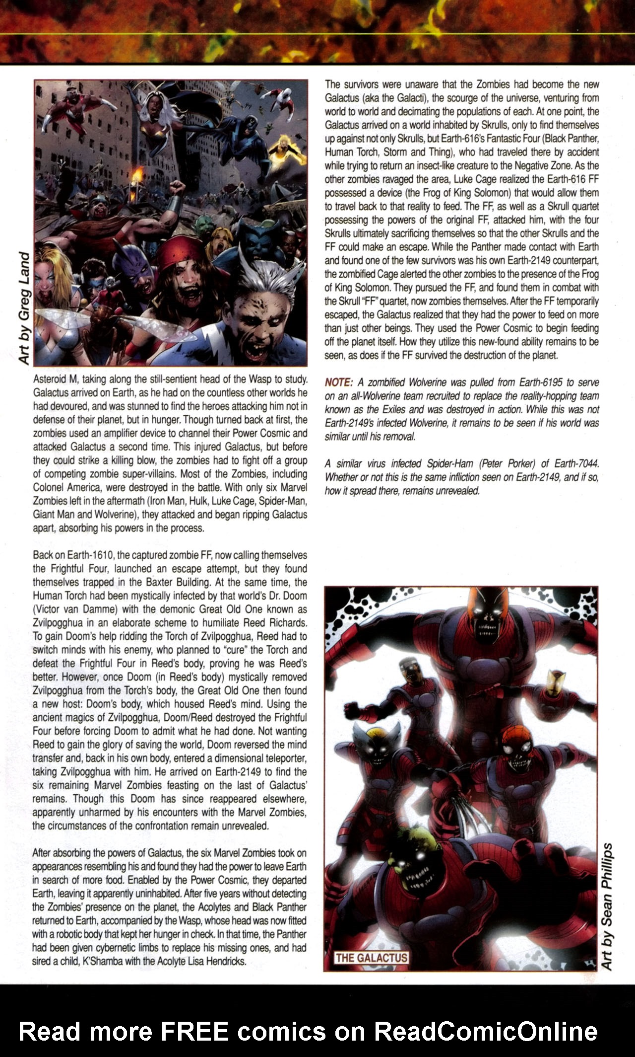 Read online Marvel Zombies: The Book of Angels, Demons & Various Monstrosities comic -  Issue # Full - 28