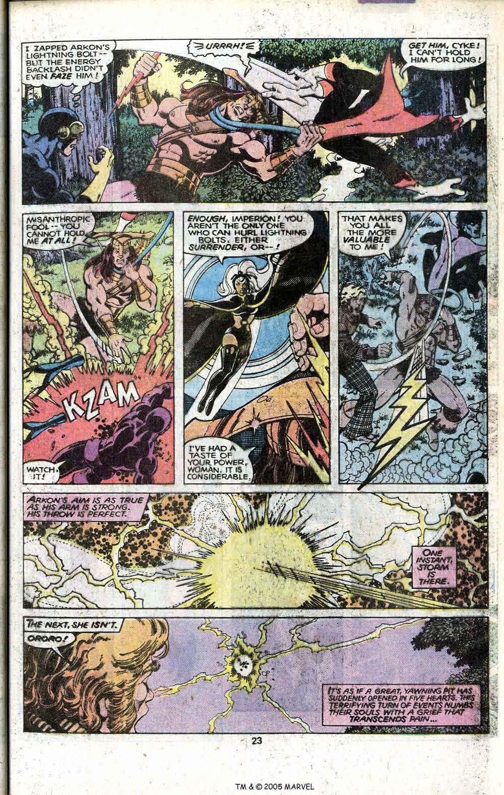 Uncanny X-Men (1963) issue Annual 3 - Page 25