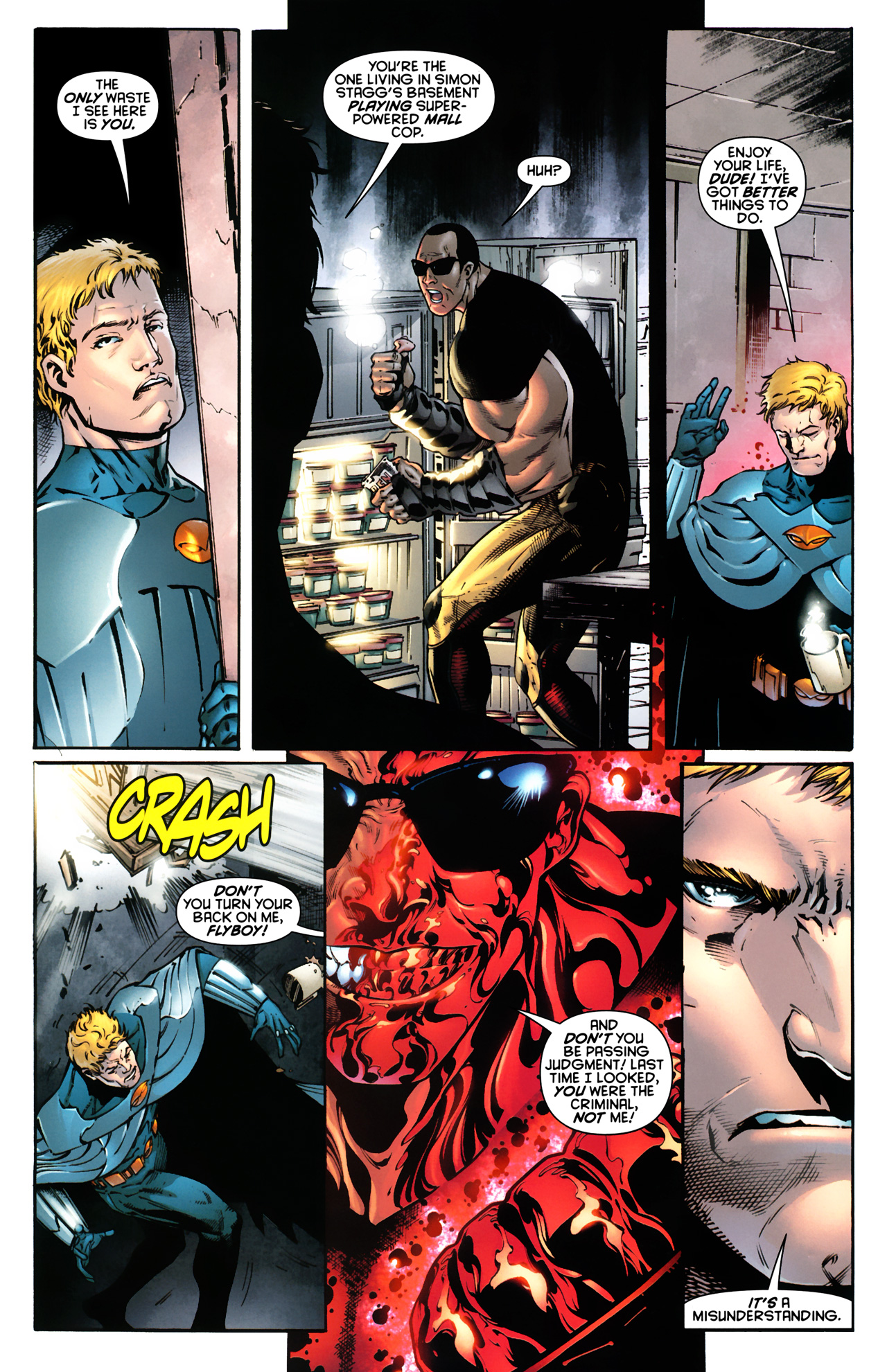 Read online The Outsiders (2009) comic -  Issue #31 - 6