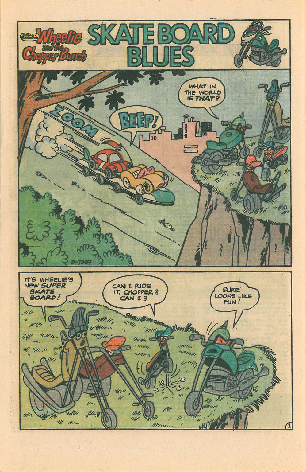 Read online Wheelie and the Chopper Bunch comic -  Issue #5 - 24