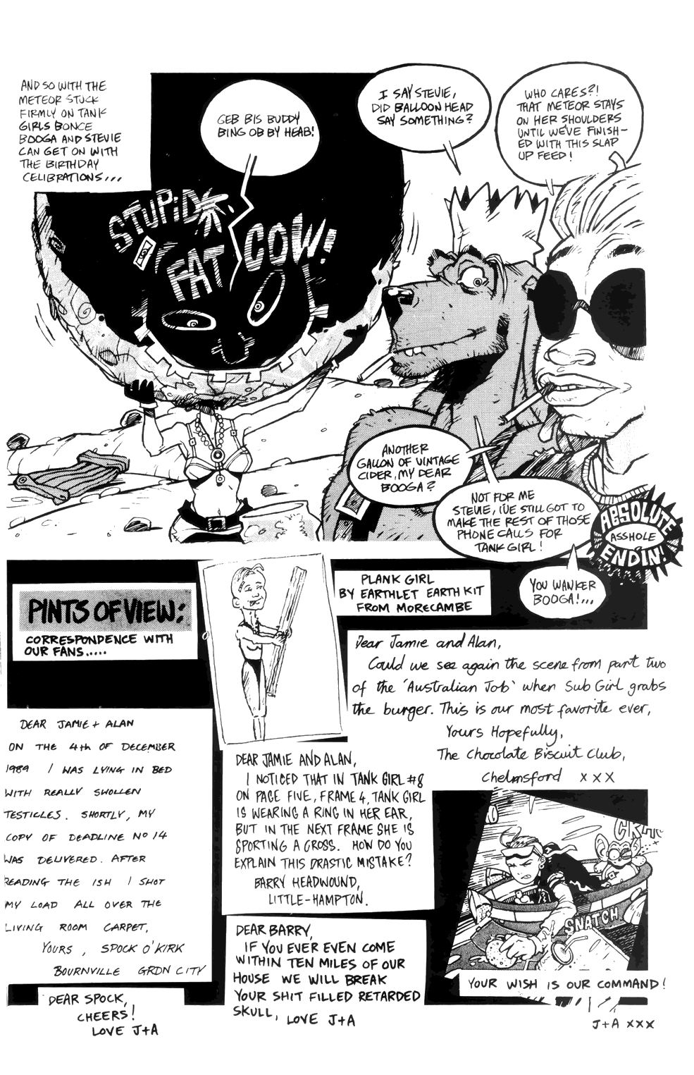 Read online Tank Girl (1991) comic -  Issue #4 - 21