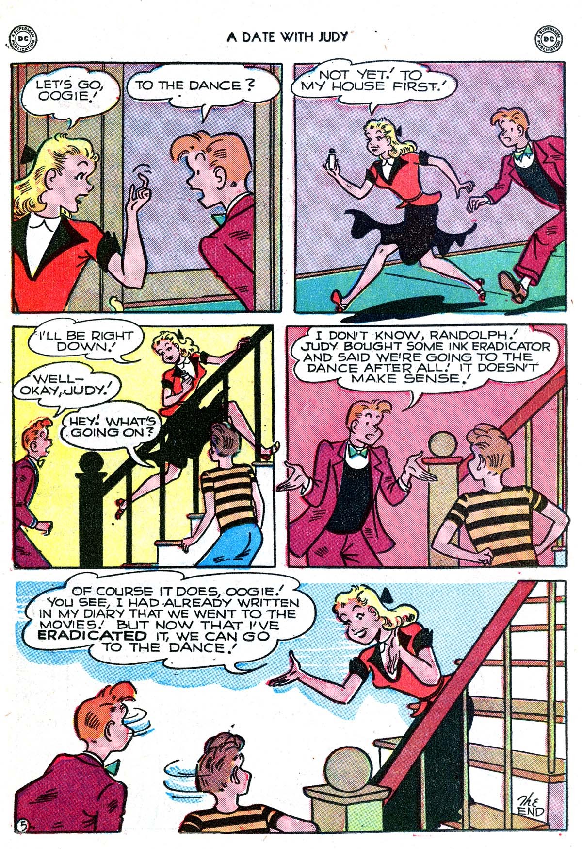 Read online A Date with Judy comic -  Issue #9 - 20