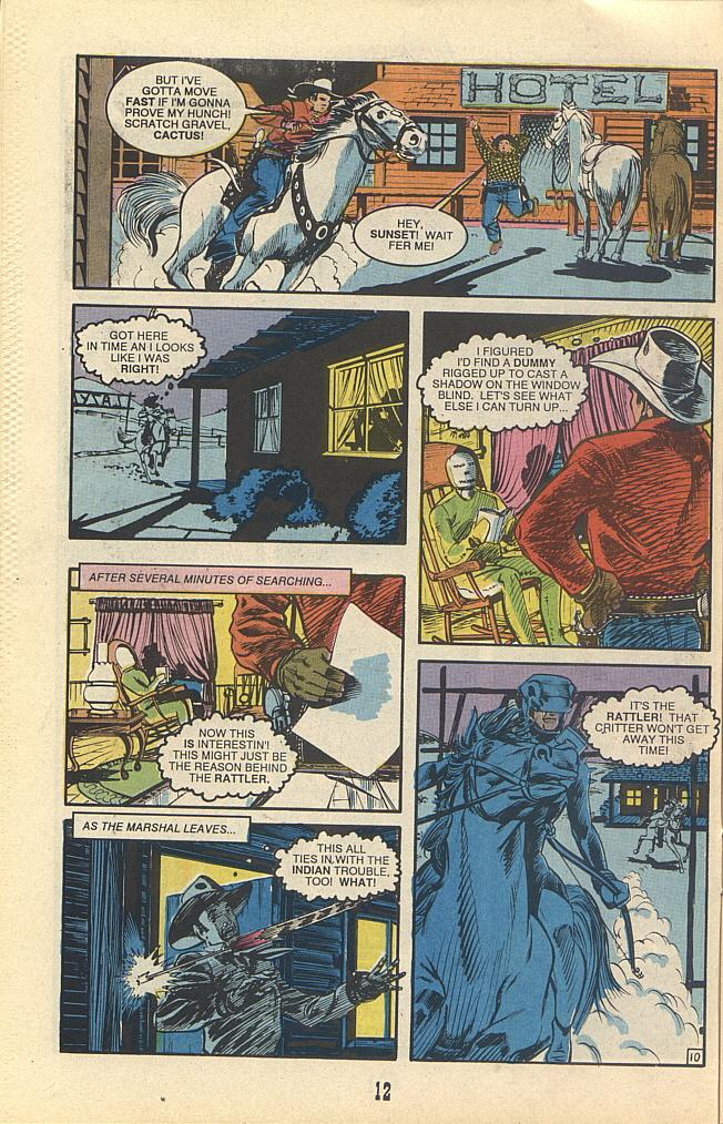 Read online Great American Western Presents: Sunset Carson comic -  Issue # Full - 14