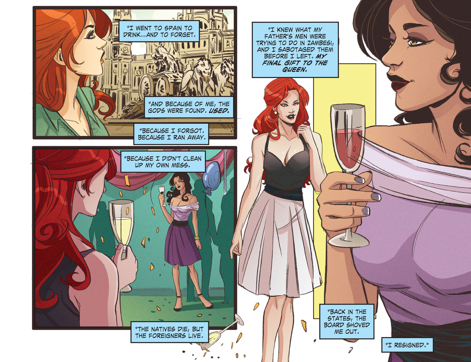 Read online DC Comics: Bombshells comic -  Issue #72 - 12