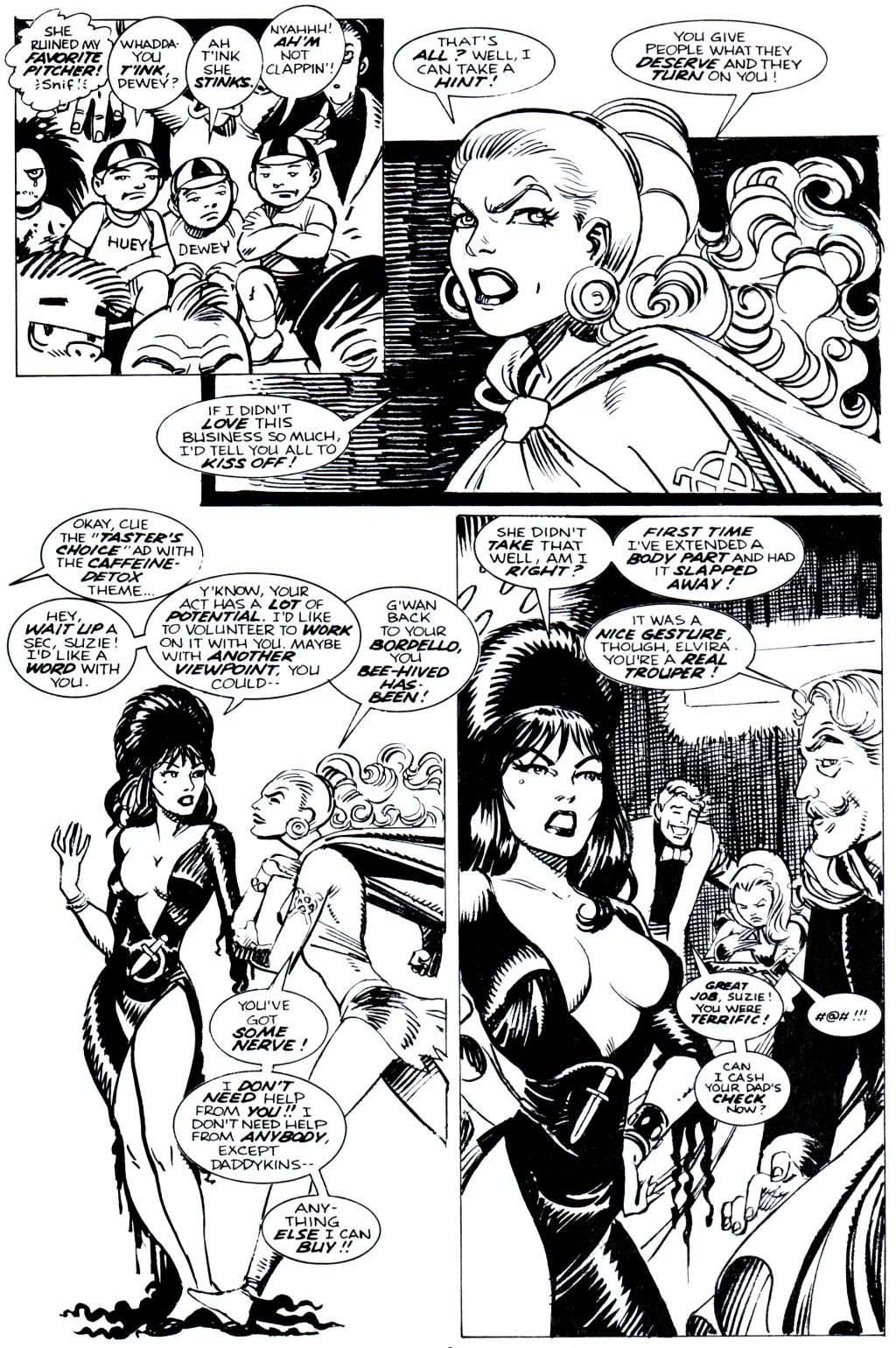 Read online Elvira, Mistress of the Dark comic -  Issue #10 - 11