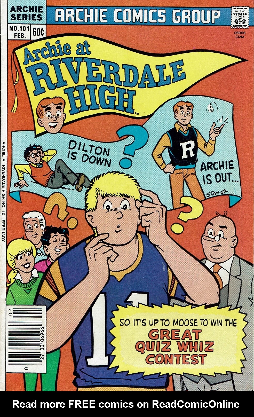 Read online Archie at Riverdale High (1972) comic -  Issue #101 - 1