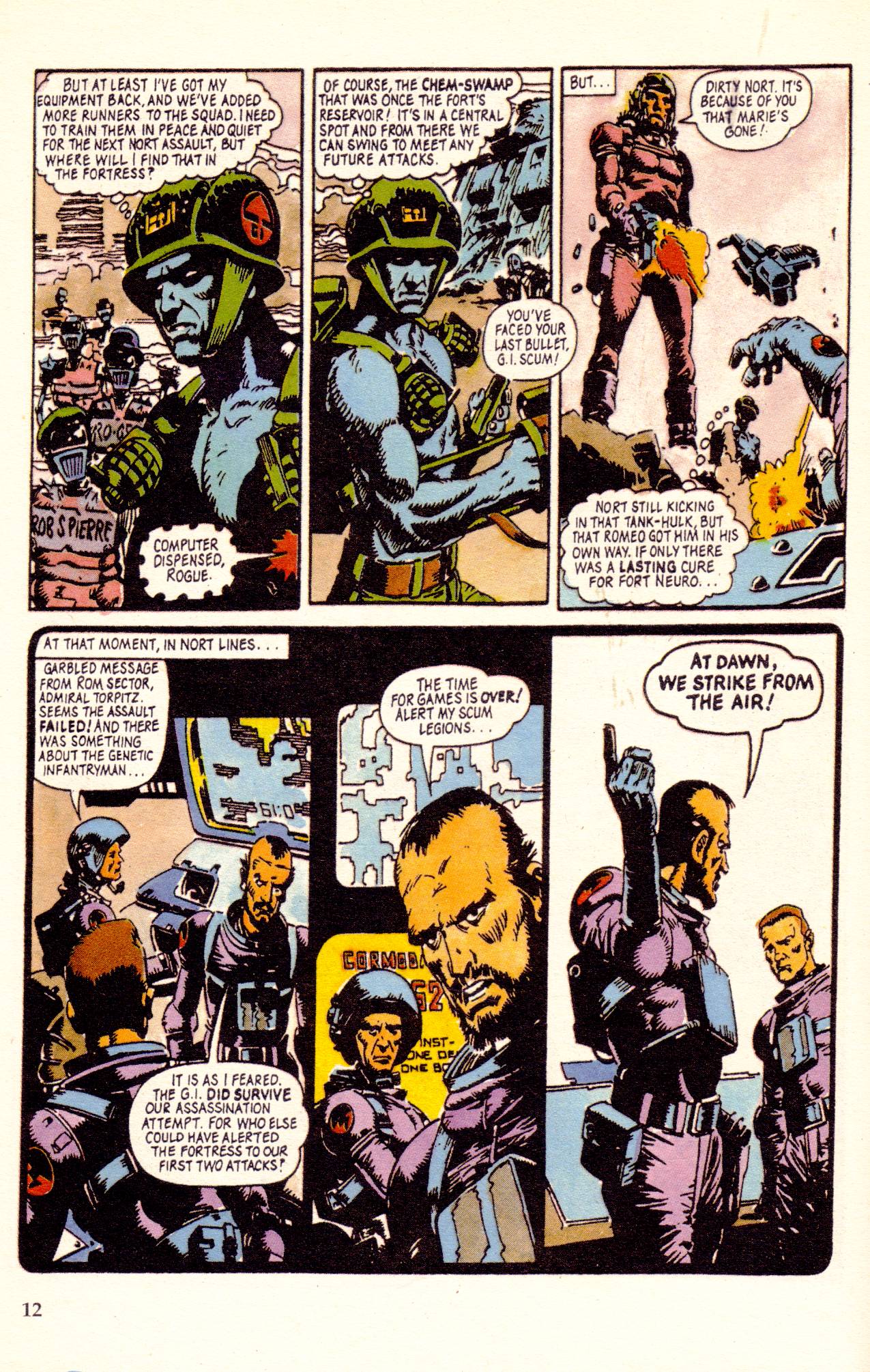 Read online Rogue Trooper (1986) comic -  Issue #11 - 13