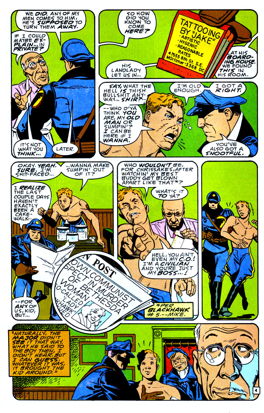 Blackhawk (1989) Issue #9 #10 - English 5