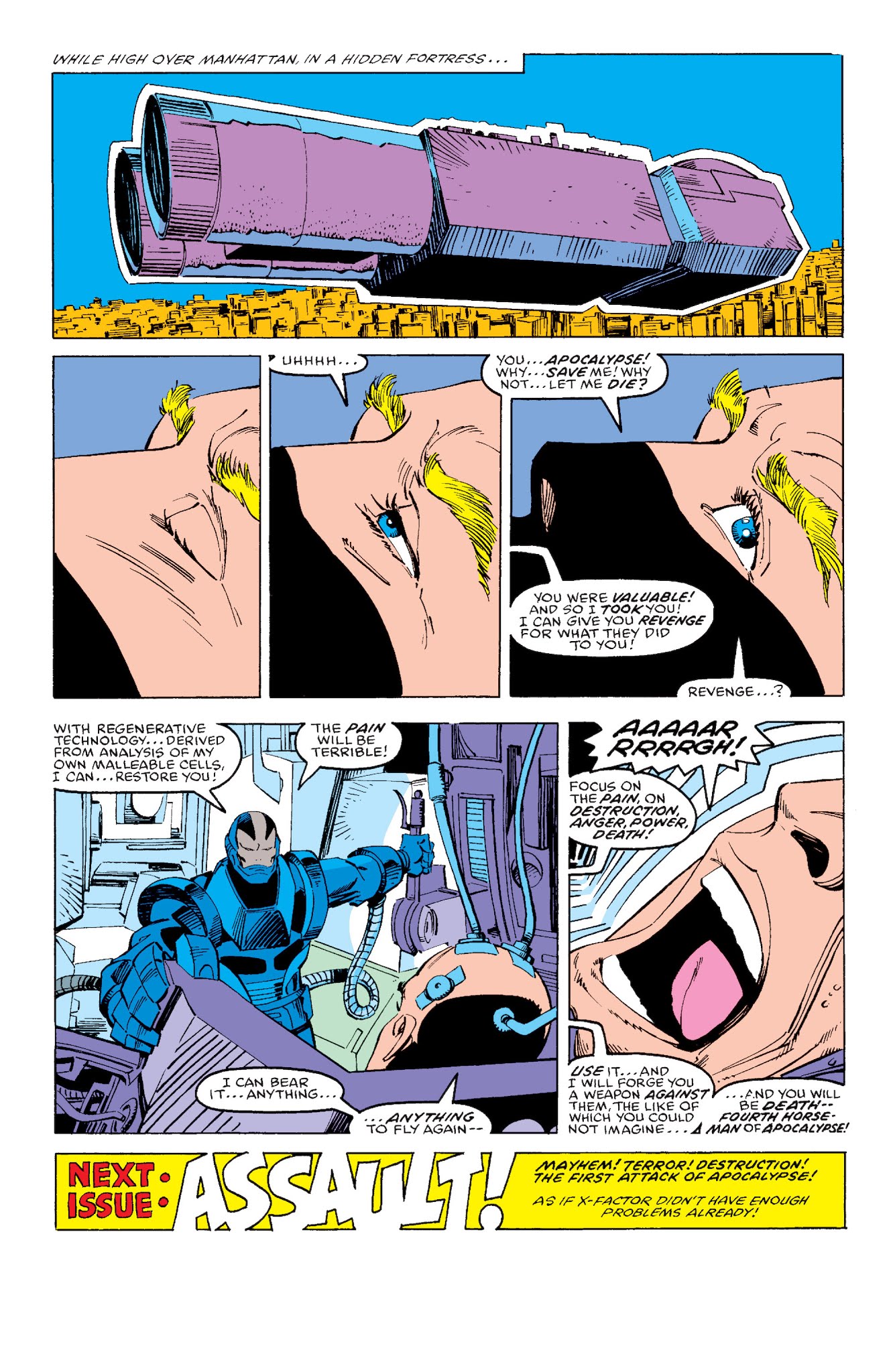 Read online X-Men: Fall of the Mutants comic -  Issue # TPB 2 (Part 1) - 25