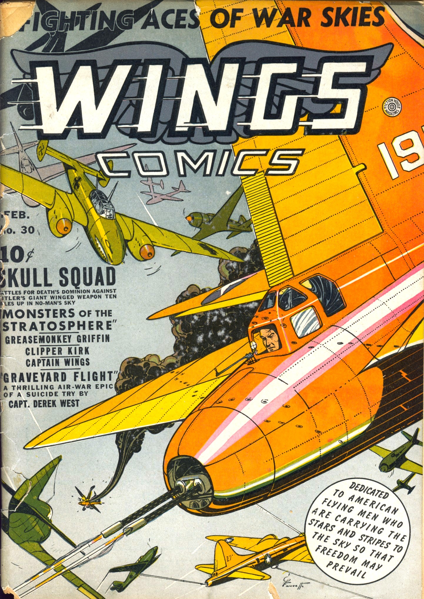 Read online Wings Comics comic -  Issue #30 - 1