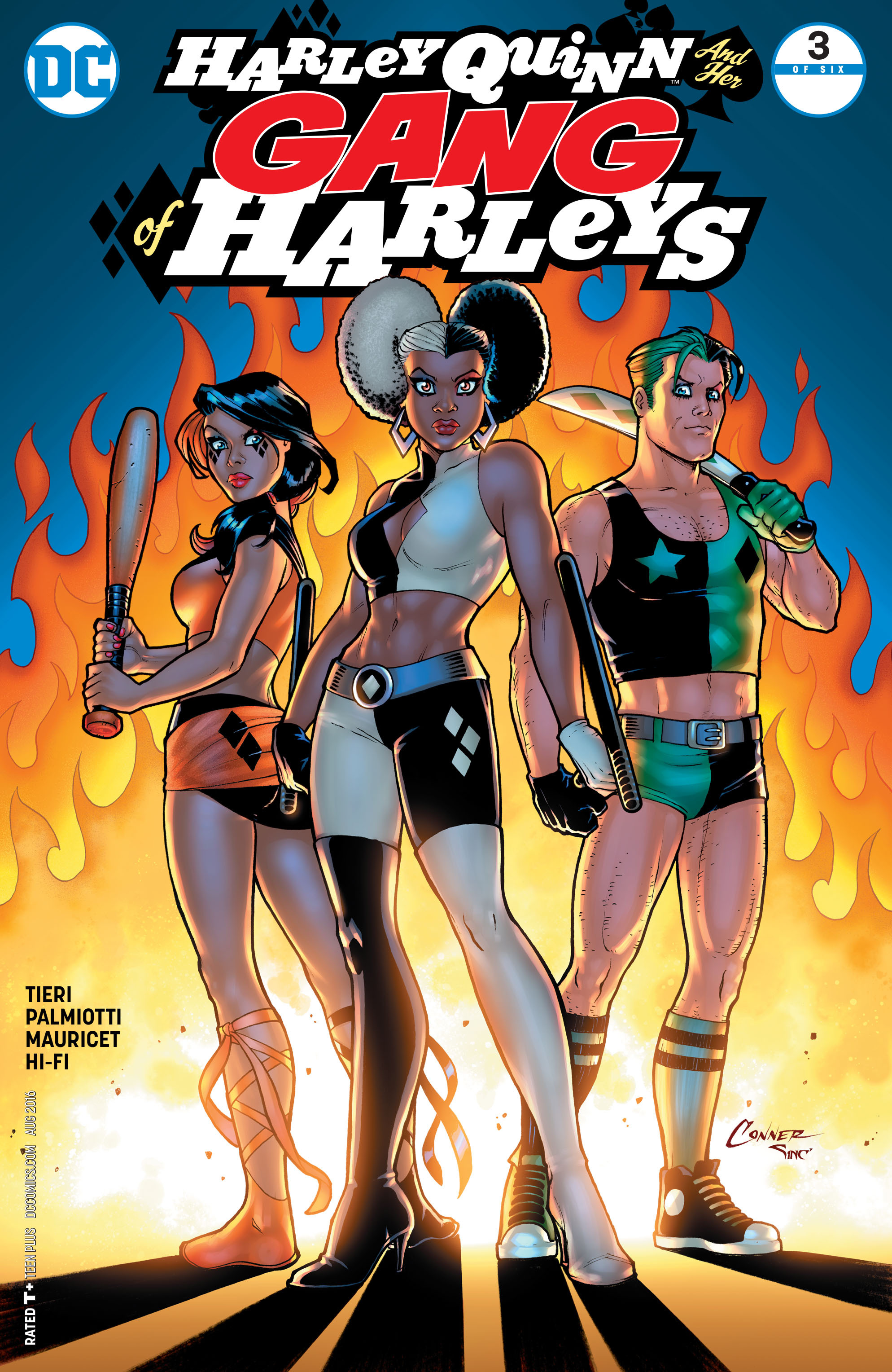 Read online Harley Quinn And Her Gang Of Harleys comic -  Issue #3 - 1