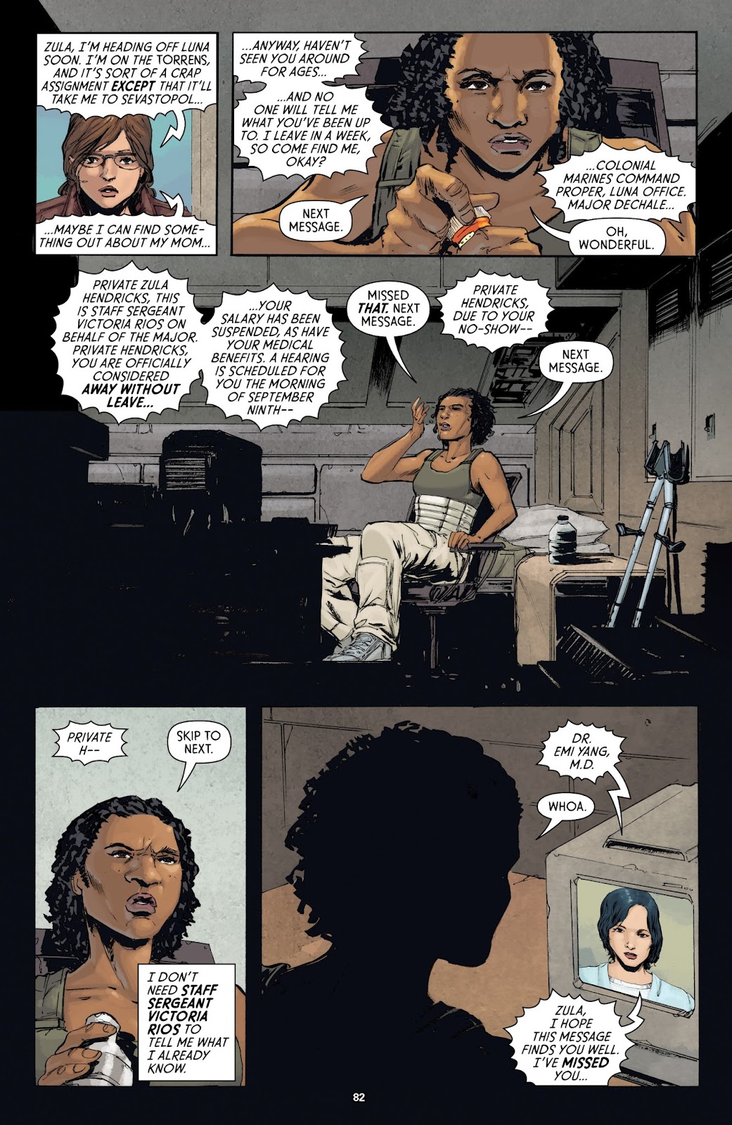 Aliens: Defiance issue TPB 1 - Page 81