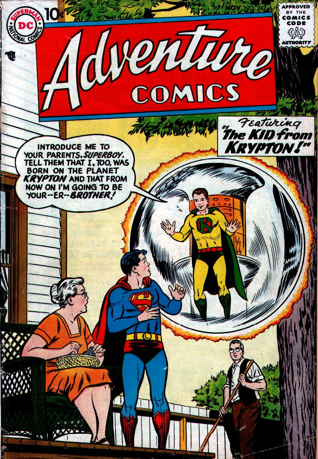 Adventure Comics (1938) issue 242 - Page 1