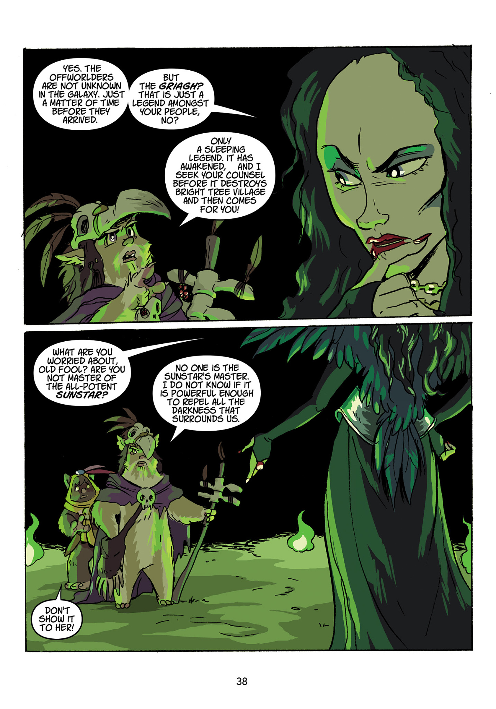 Read online Star Wars: Ewoks - Shadows of Endor comic -  Issue # TPB - 39