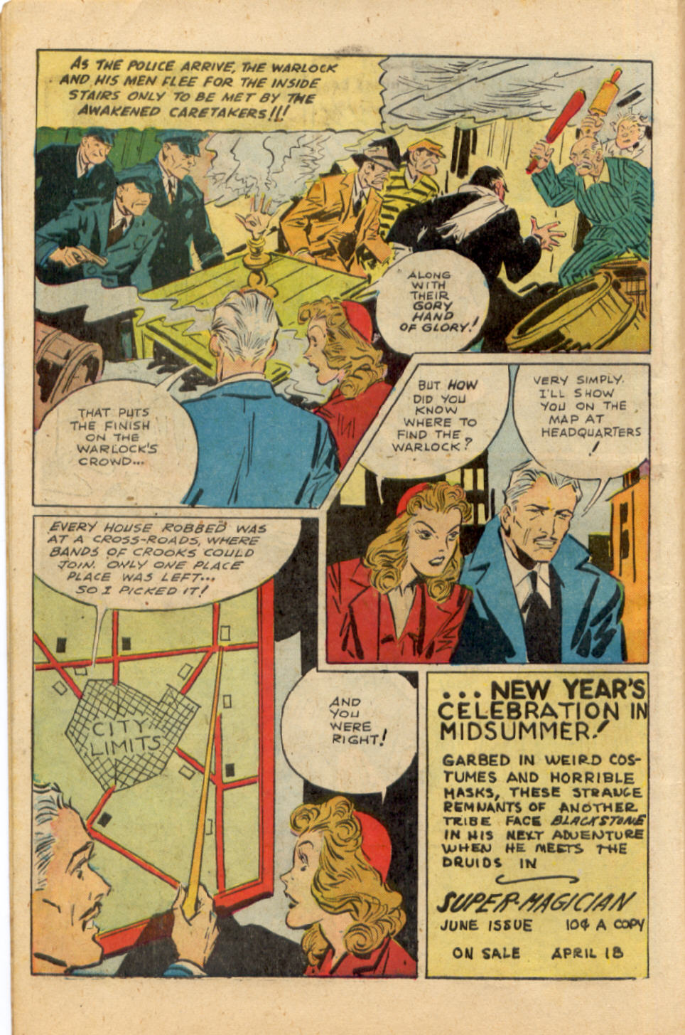 Read online Super-Magician Comics comic -  Issue #25 - 16