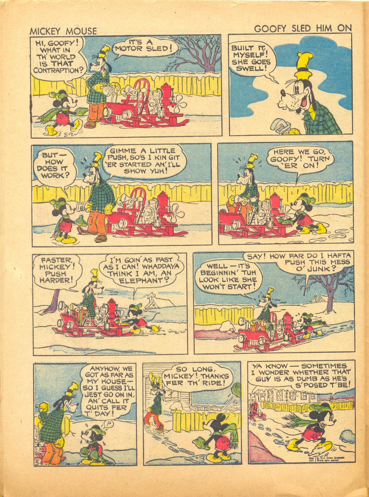 Read online Walt Disney's Comics and Stories comic -  Issue #11 - 56